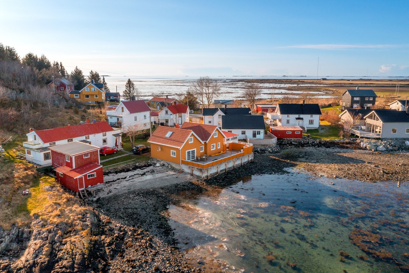 Dronefoto Galleribilde