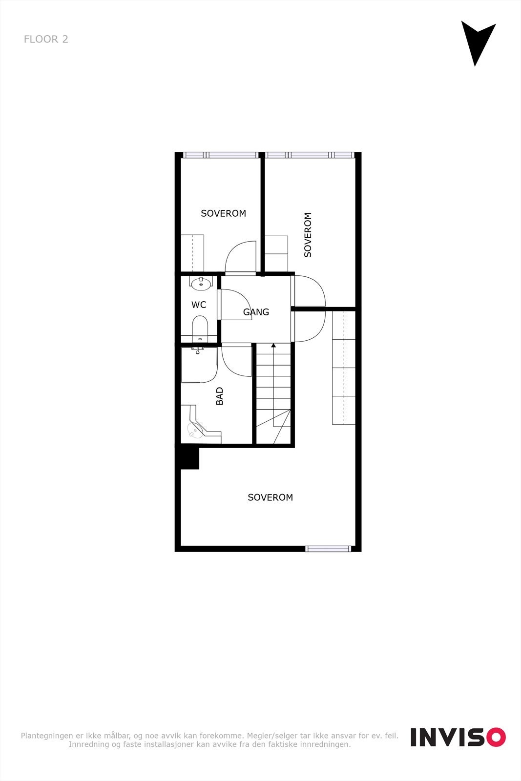 Planskisse 2. etasje Galleribilde