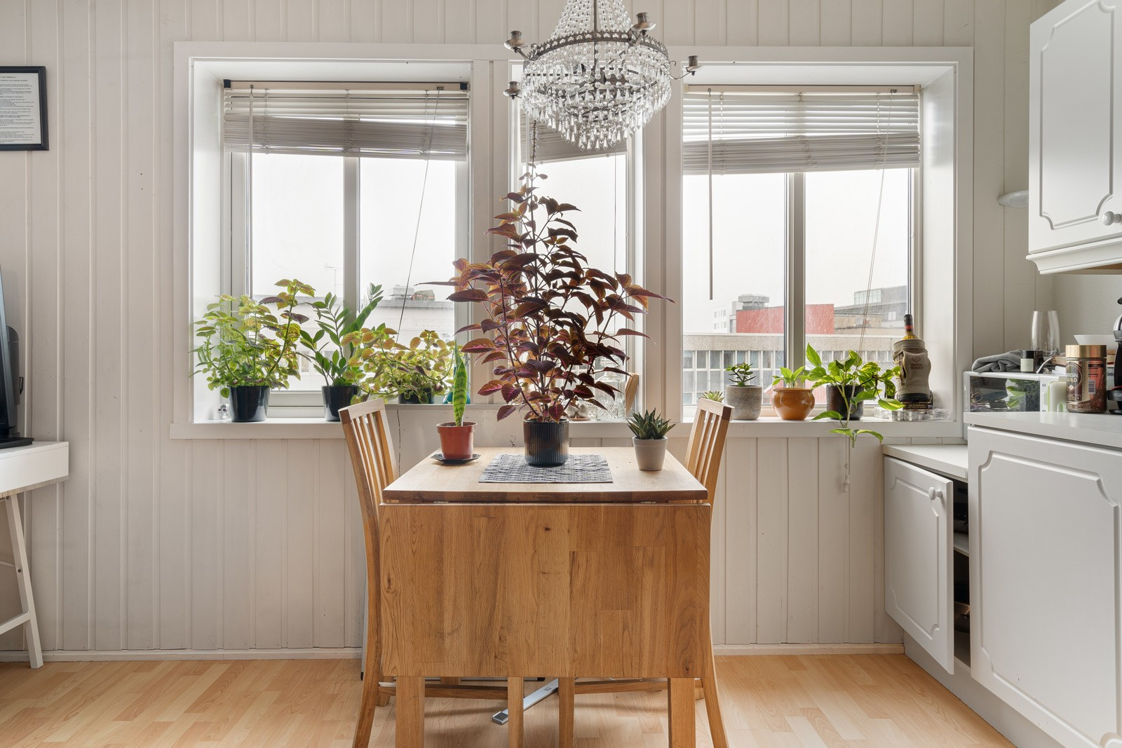 Plass til spisebord