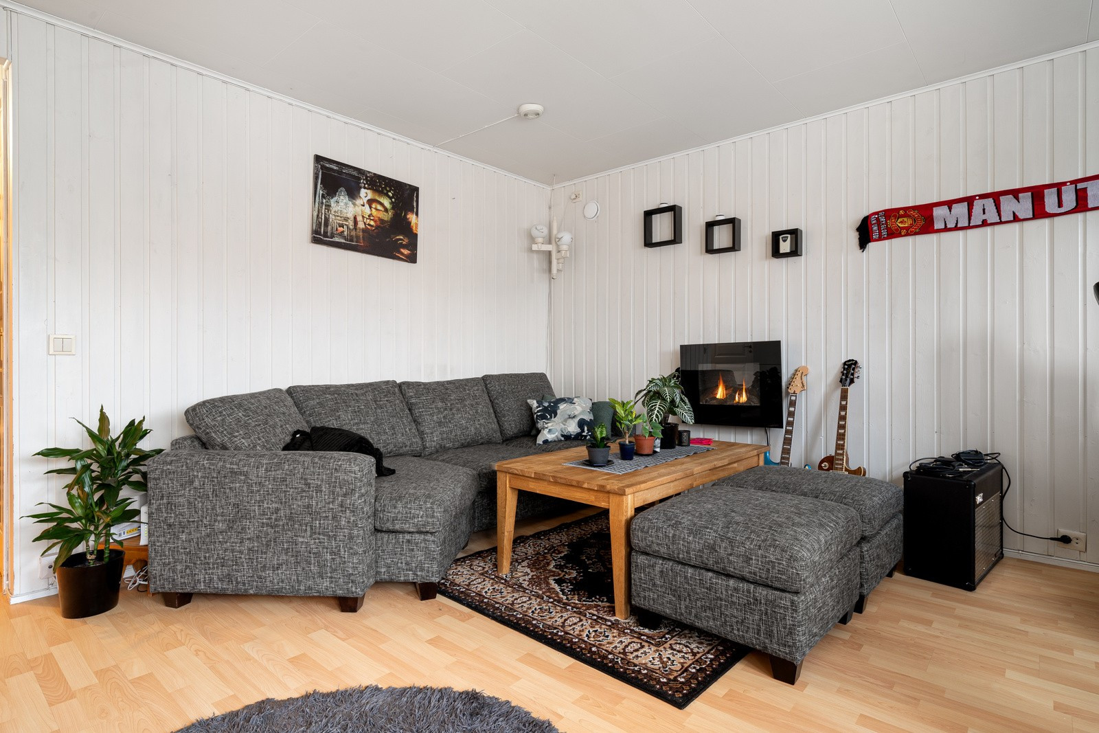 Plass til hjørnesofa