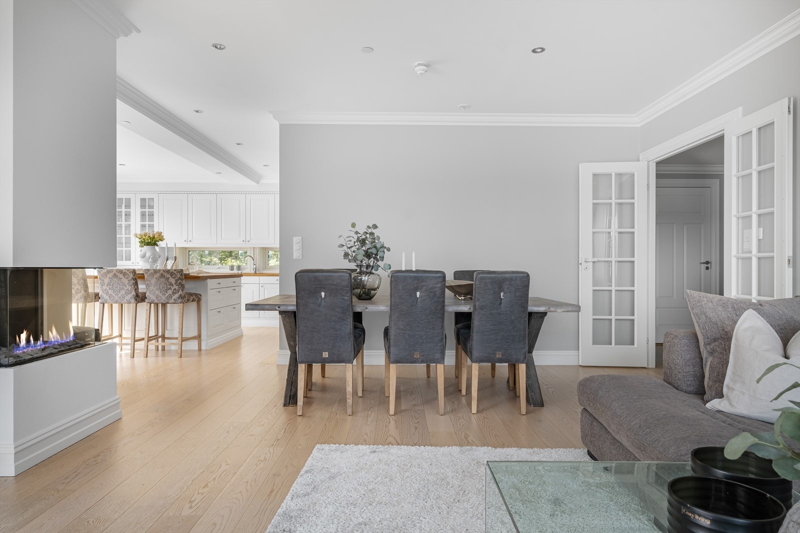 Leiligheten har balansert ventilasjon. Galleribilde