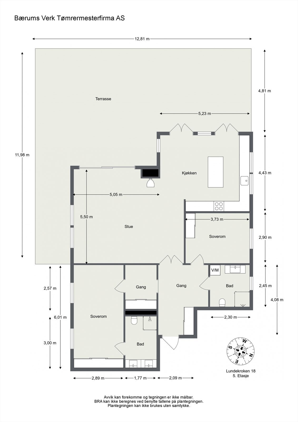 Lundekroken 18 - 5. Etasje. Galleribilde