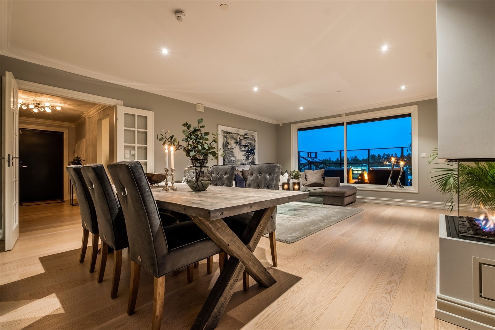 Kveldsstemning. Galleribilde