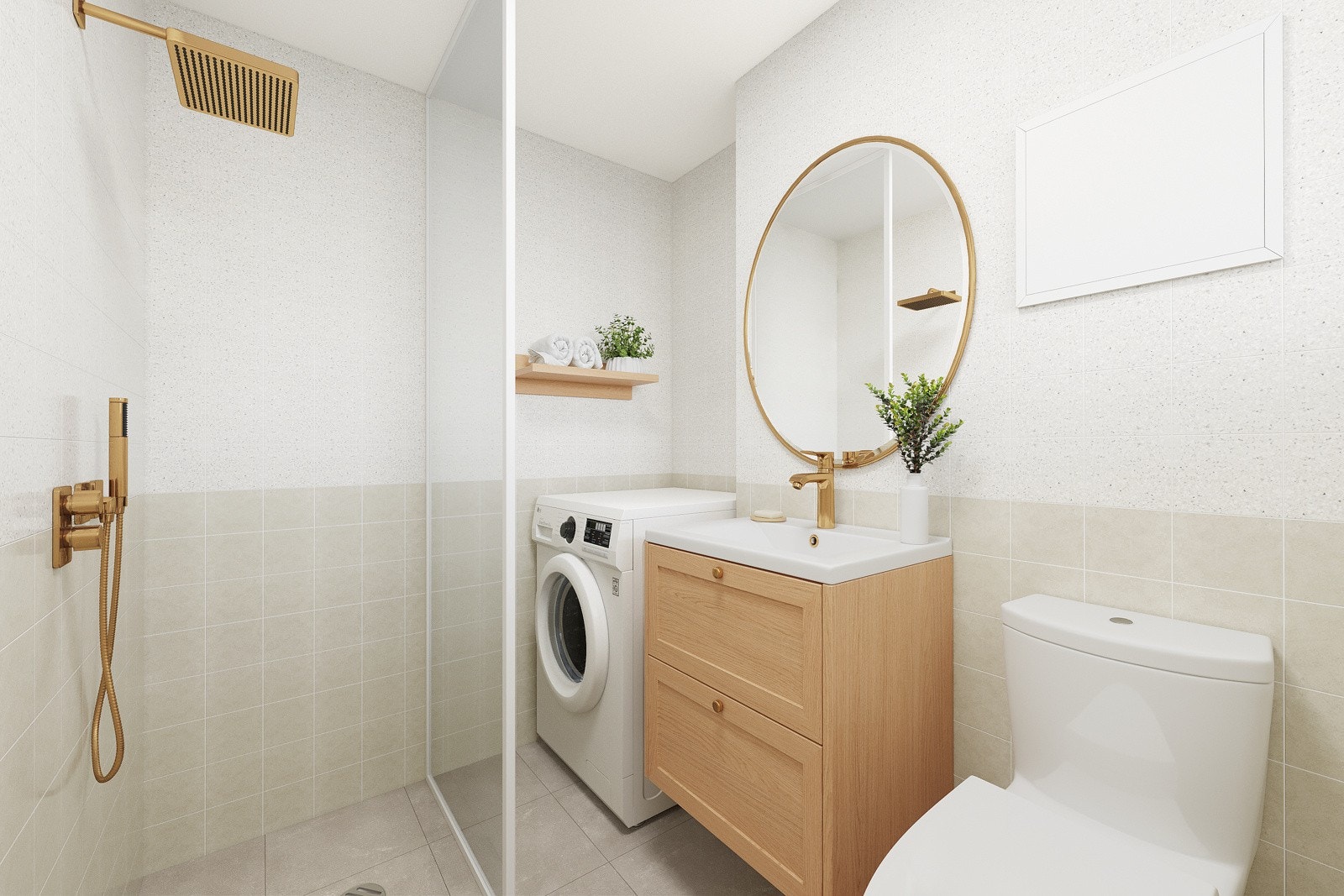 Illustrasjonsbilde for bad. Galleribilde