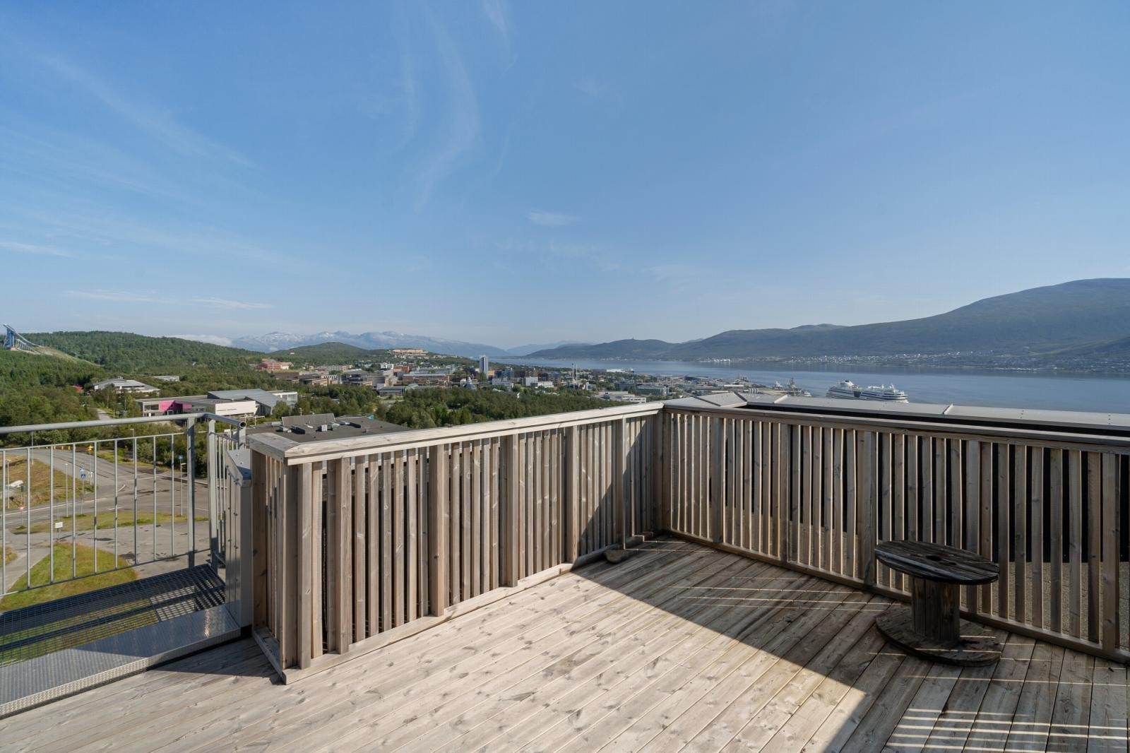 Felles takterrasse.
