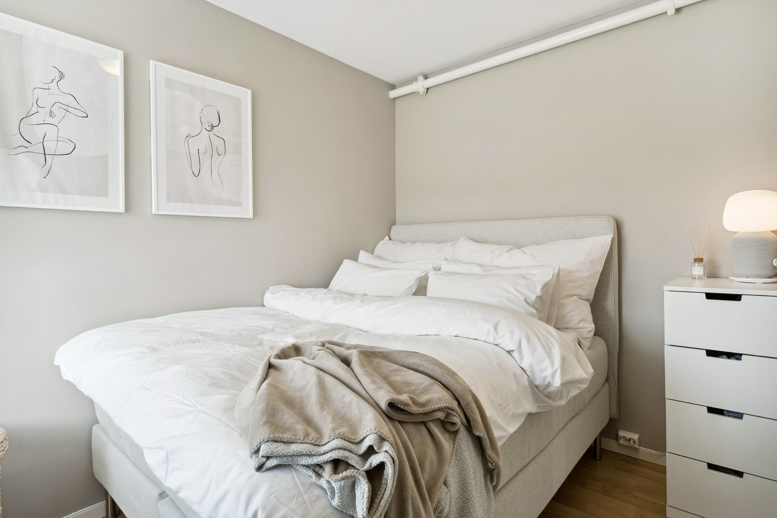 Soverommet er på 9,2 m². Galleribilde