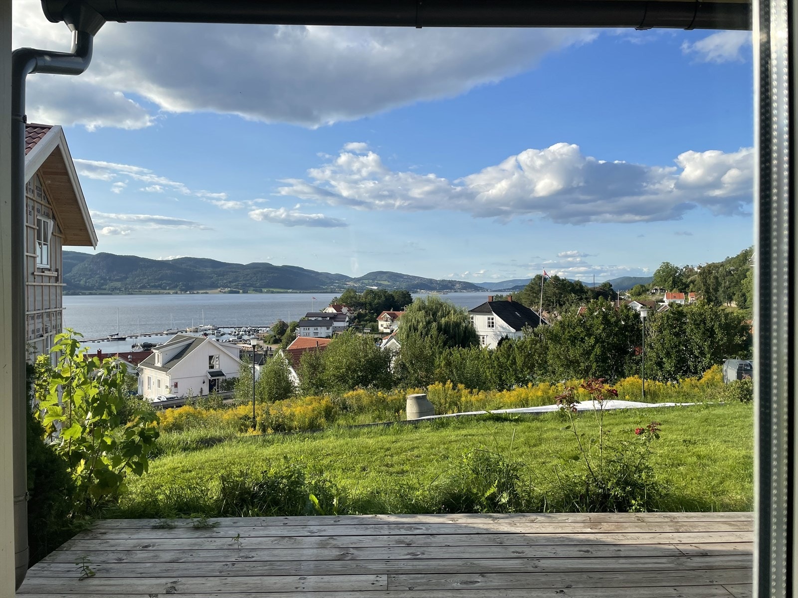 Flott utsikt fra leiligheten Galleribilde