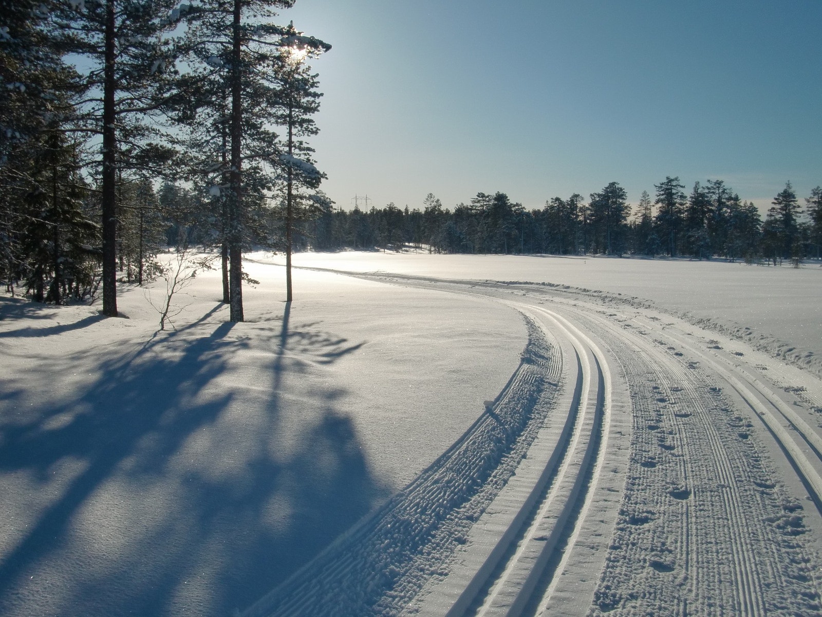 Skiløypenettet er knyttet sammen med løypenettet mot Oslo Galleribilde