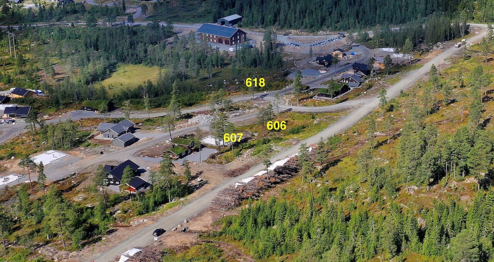 Faungruppen har også tilgang til tomt 607 og 618 på feltet Galleribilde