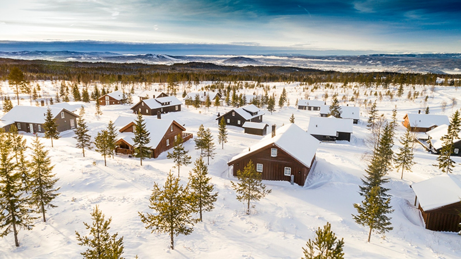 Foto fra tomteområdet på Lygnalia Galleribilde