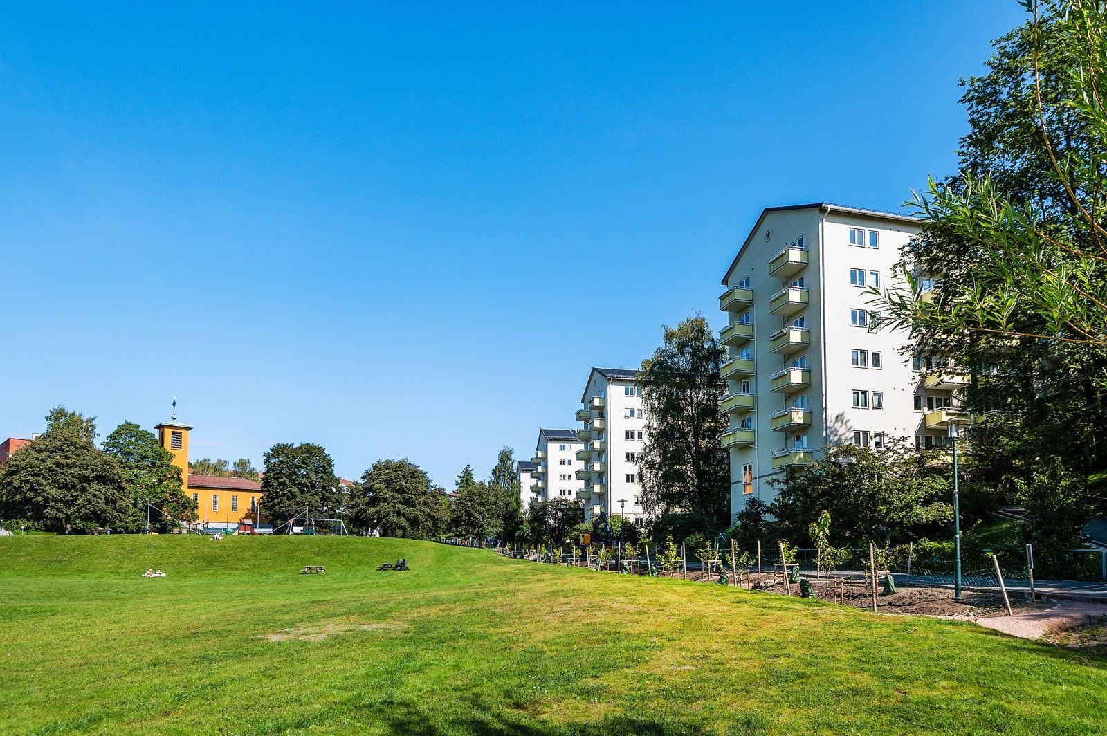 Her er det mulighet for grilling og soling fra morgen til kveld på sommerstid. Galleribilde