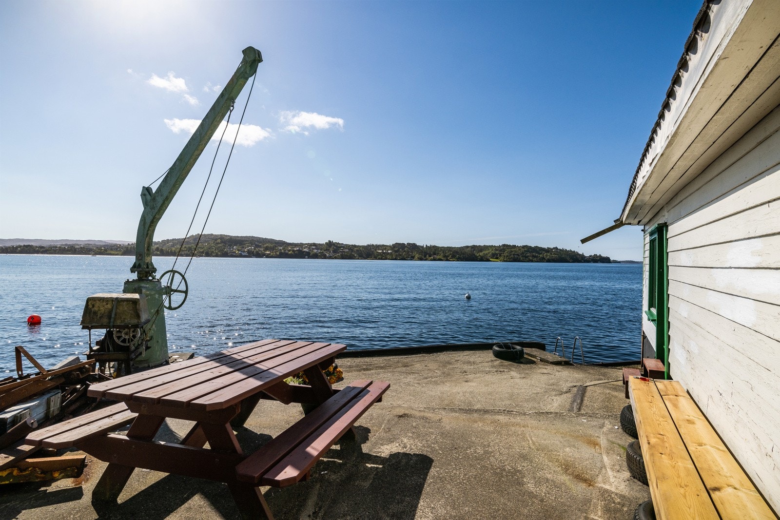 Kaifronten er ca 11 meter lang Galleribilde