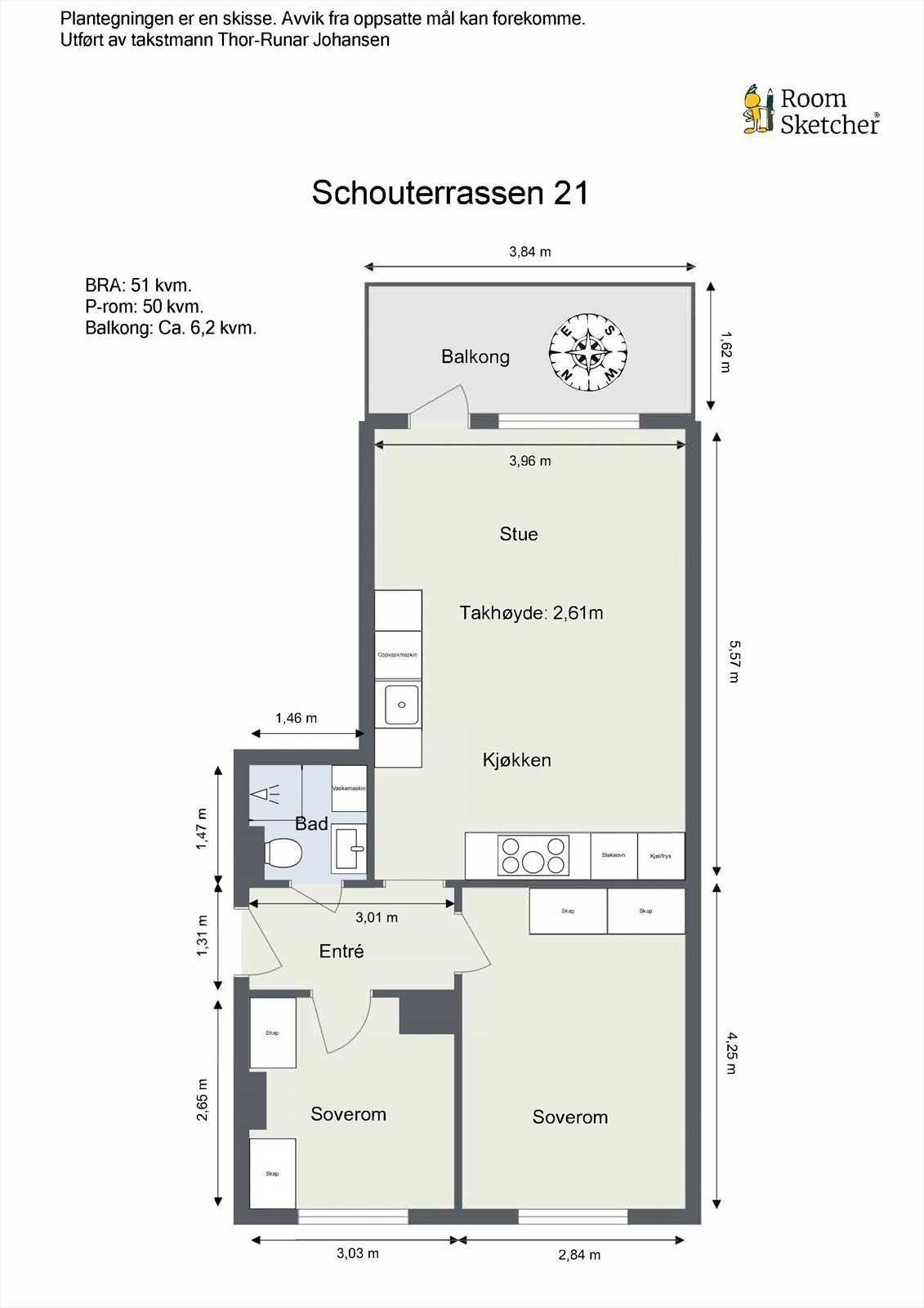 Plantegning Schouterrassen 21 Galleribilde