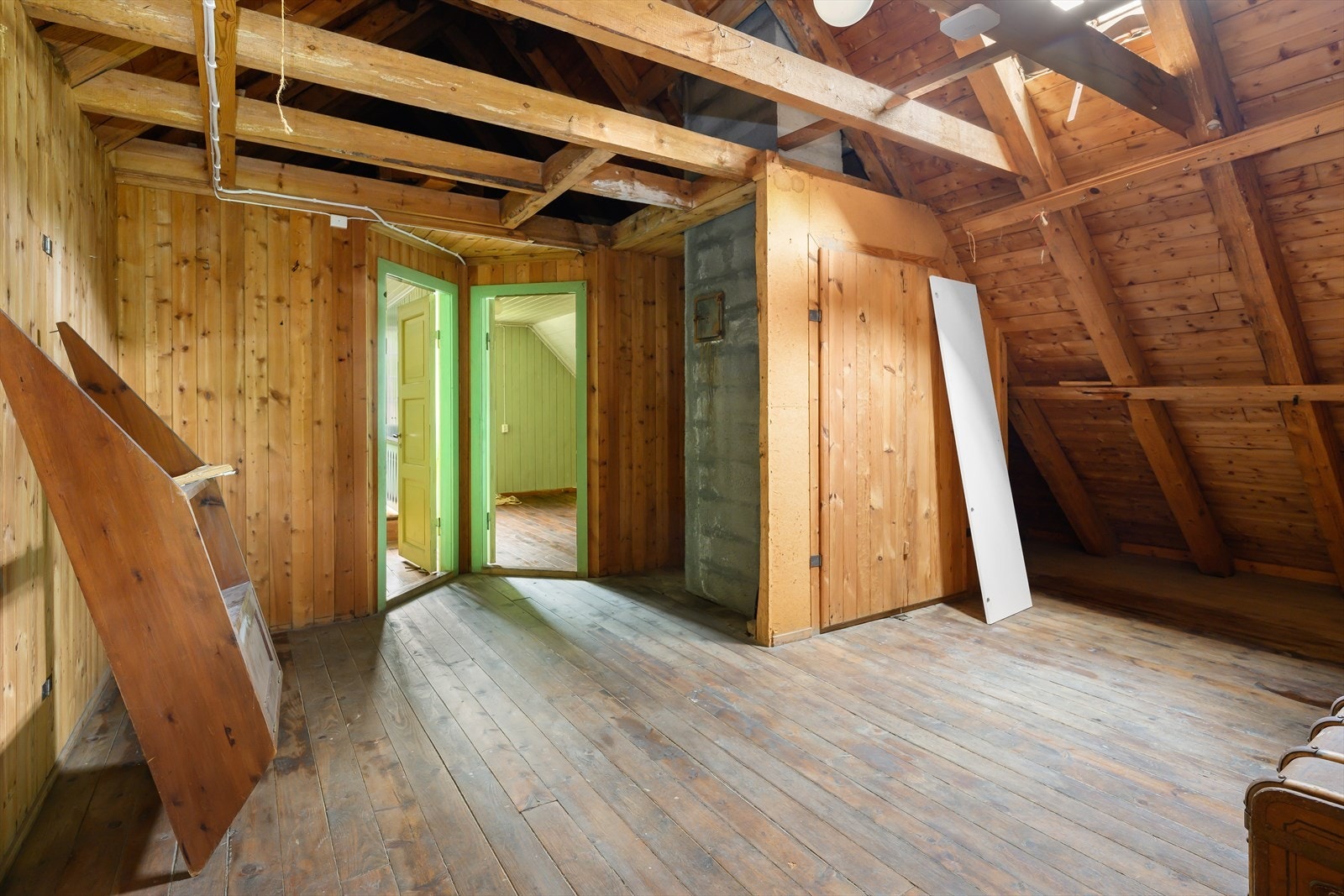 Gang på loft Galleribilde