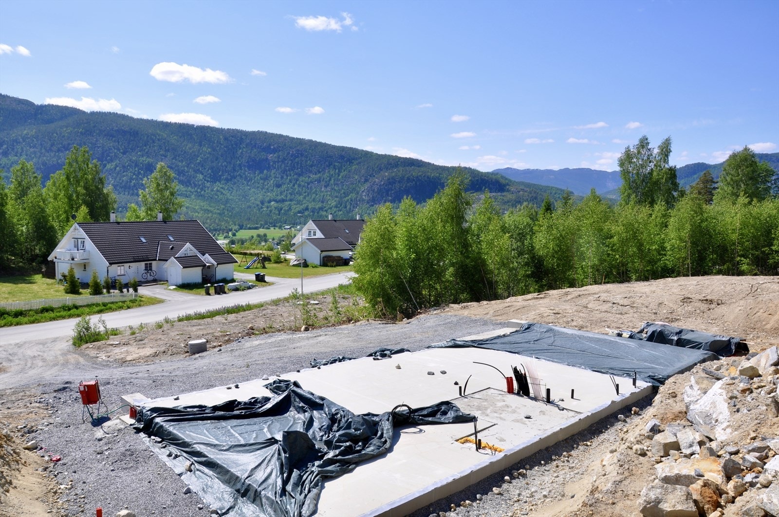 Fra eiendommen har man optimale solforhold Galleribilde