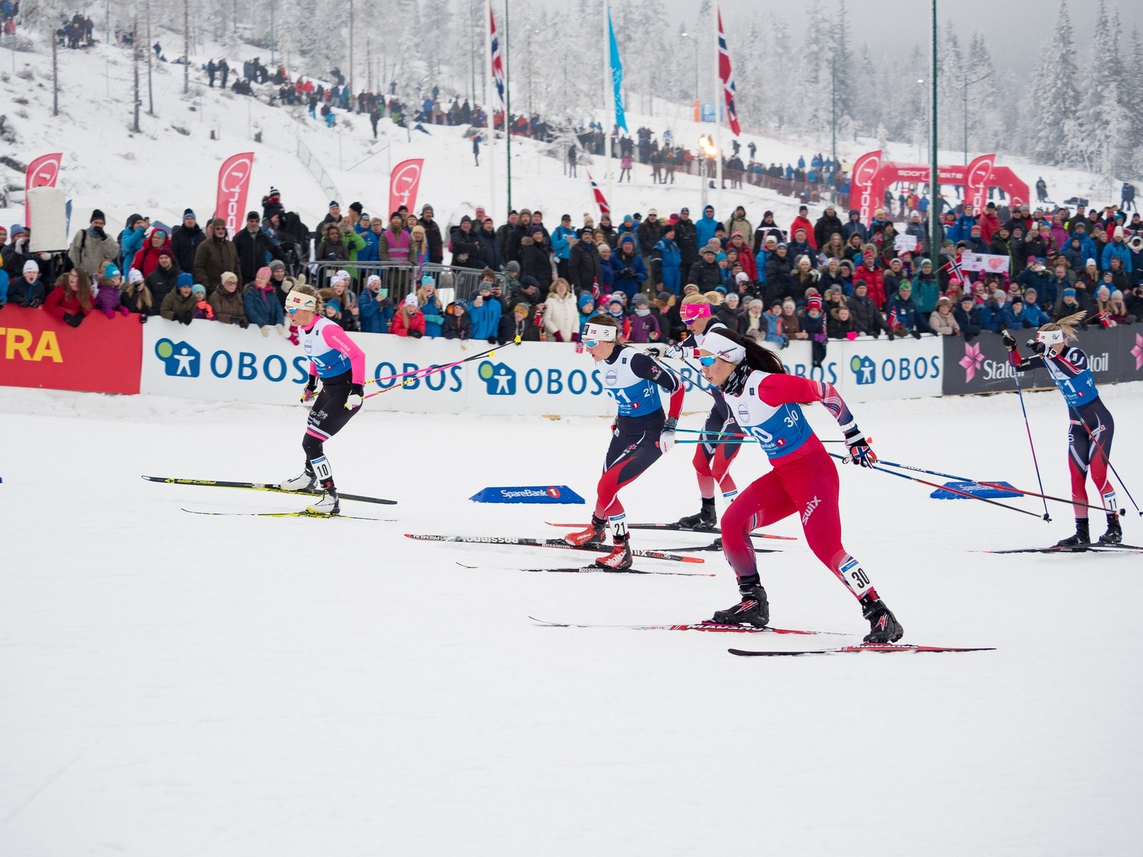Lygna har en svært moderne skiarena Galleribilde
