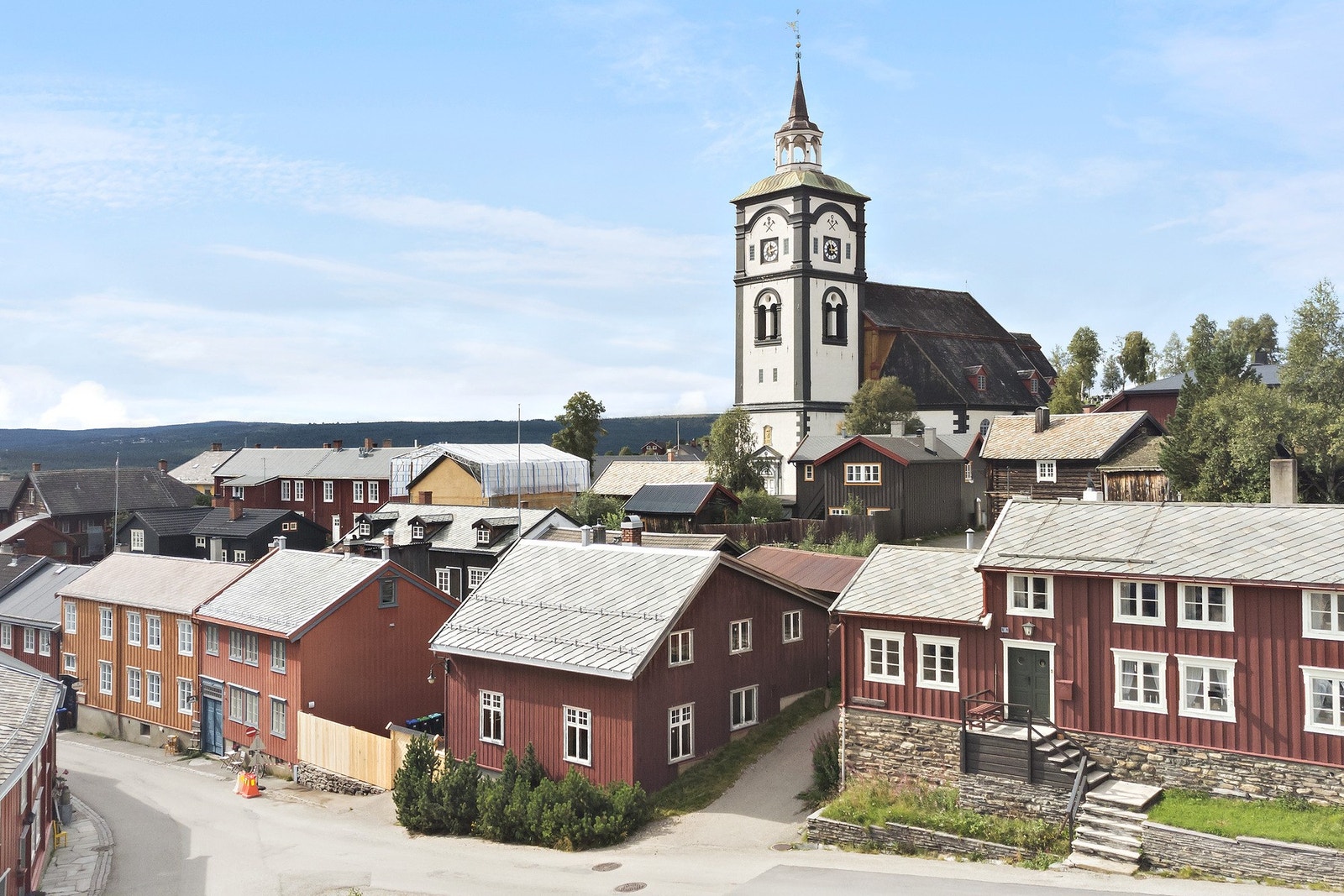 Dronebilde Galleribilde