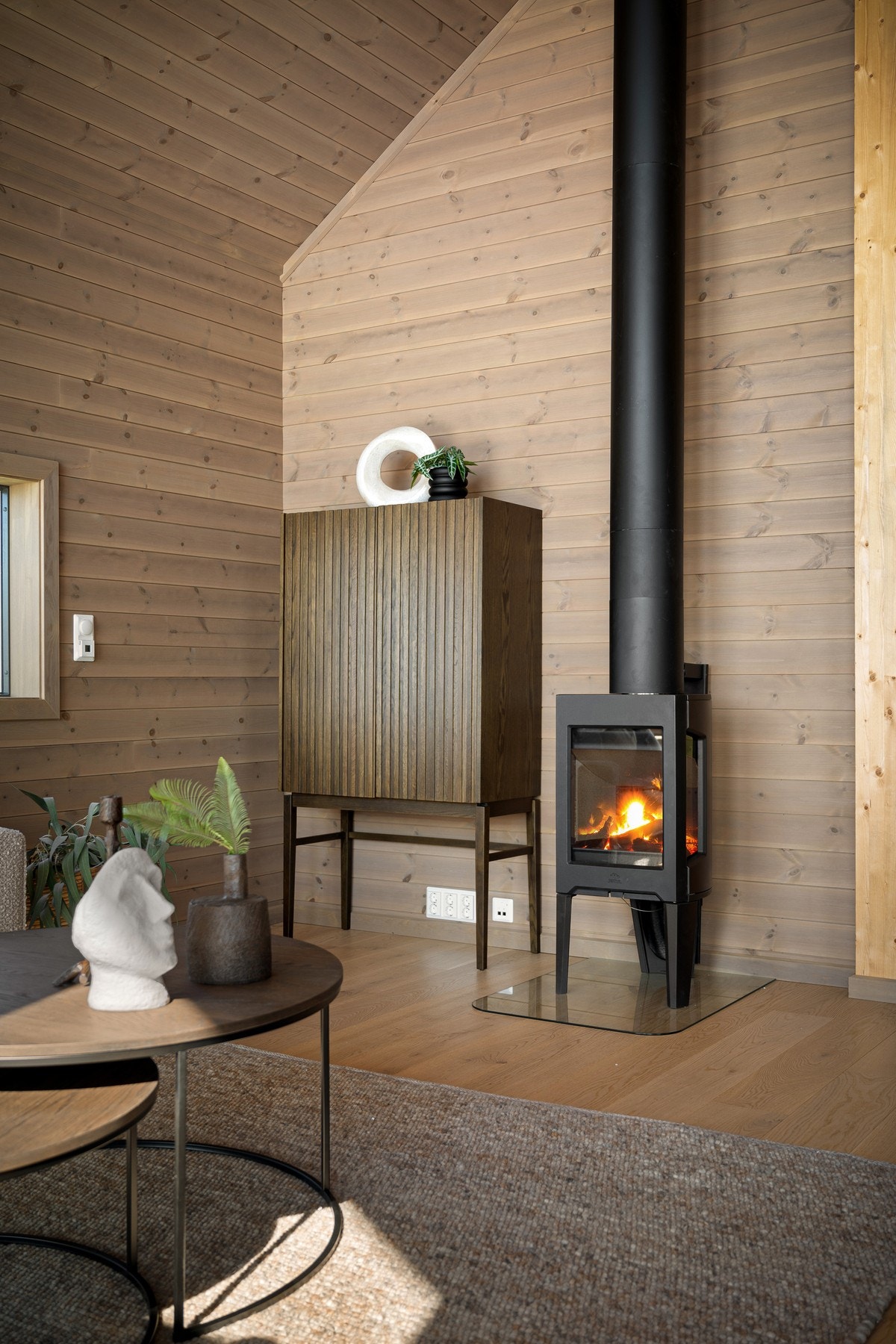 Vedfyring er perfekt for de kalde dagene Galleribilde