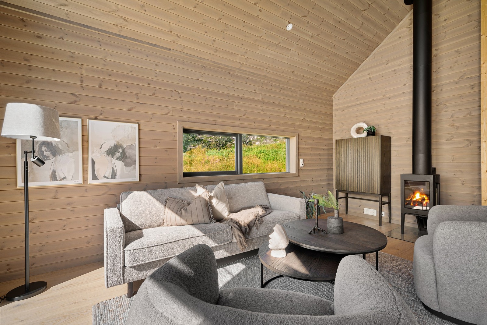 Den romslige plassen gir gode muligheter til å innrede etter eget ønske Galleribilde