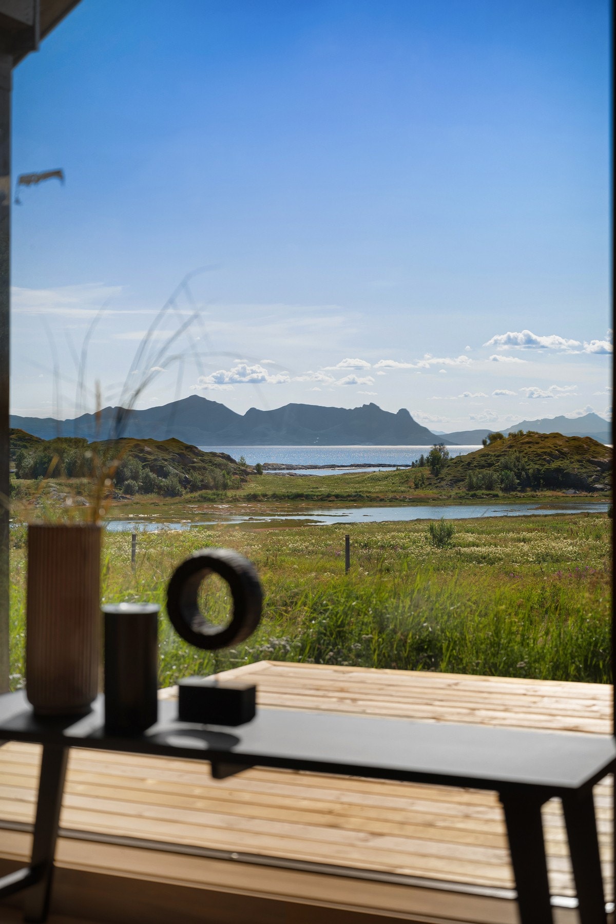 Du får nydelig utsikt mens du spiser Galleribilde