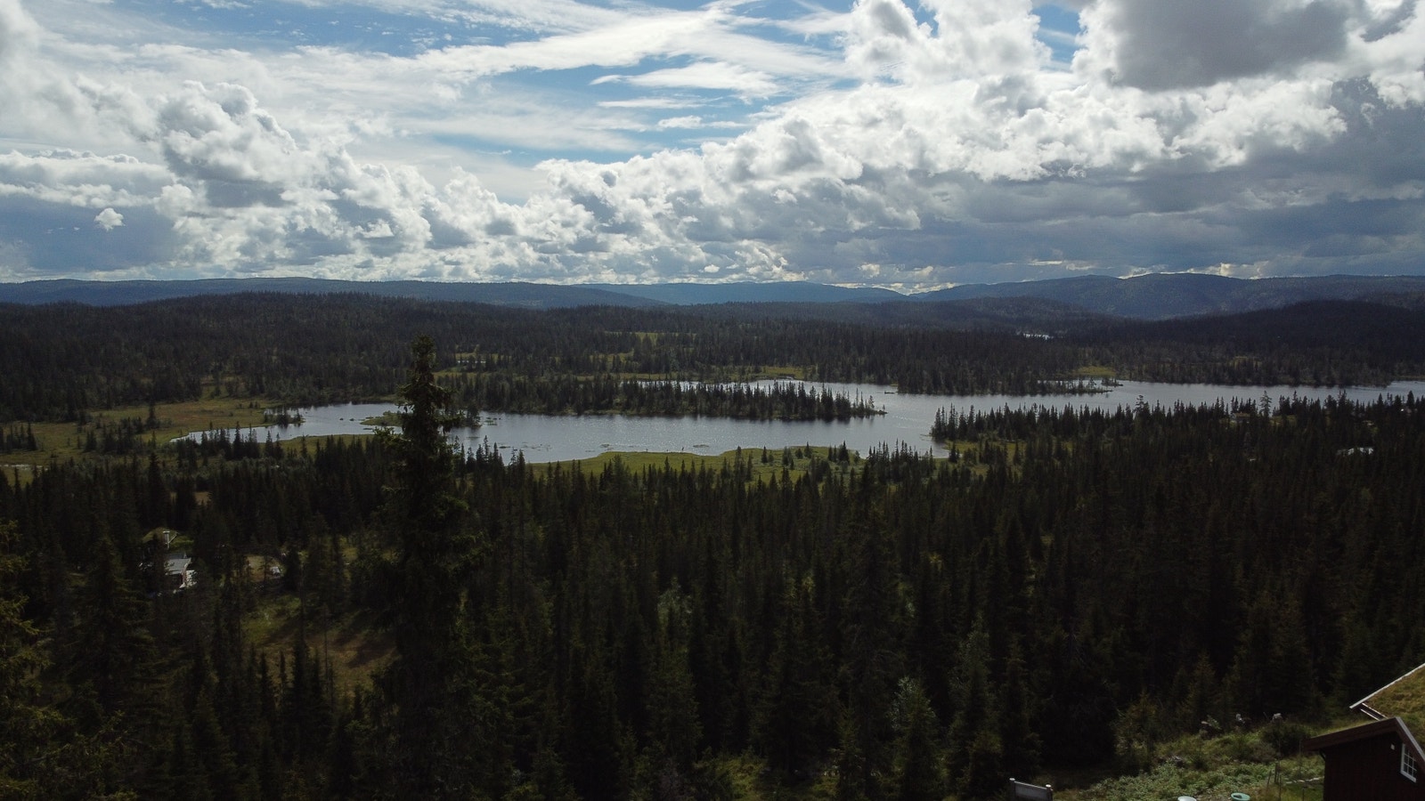 Oversiktsbilde i fra tomteområdet Galleribilde