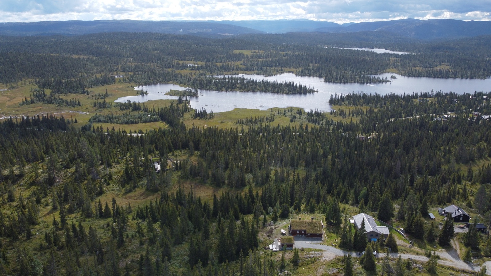 Oversiktsbilde i fra tomteområdet Galleribilde