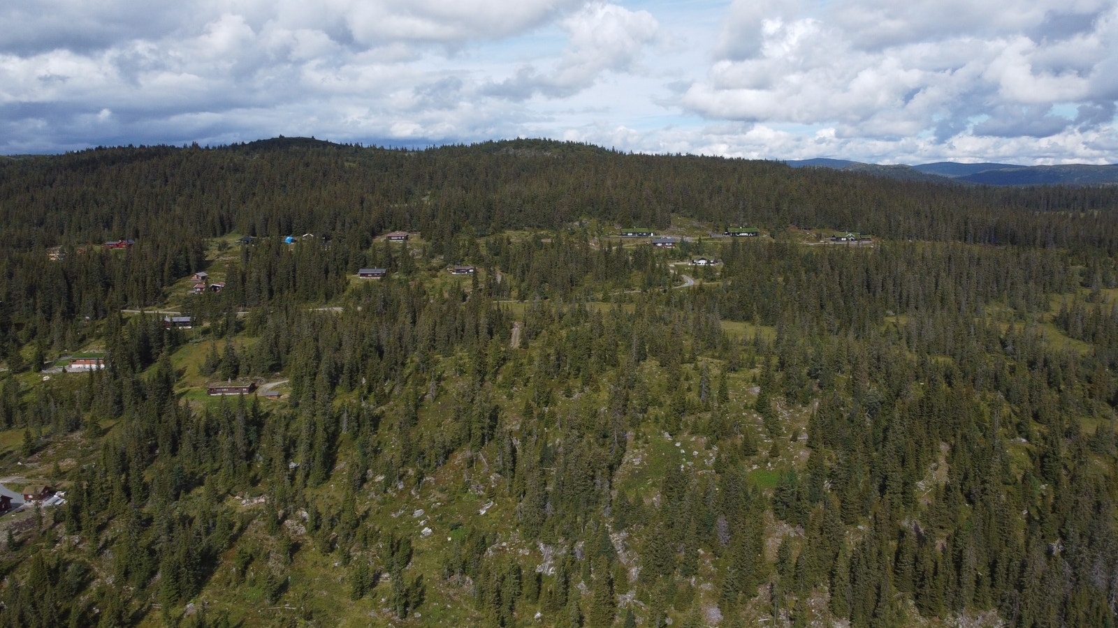 Oversiktsbilde i fra tomteområdet Galleribilde