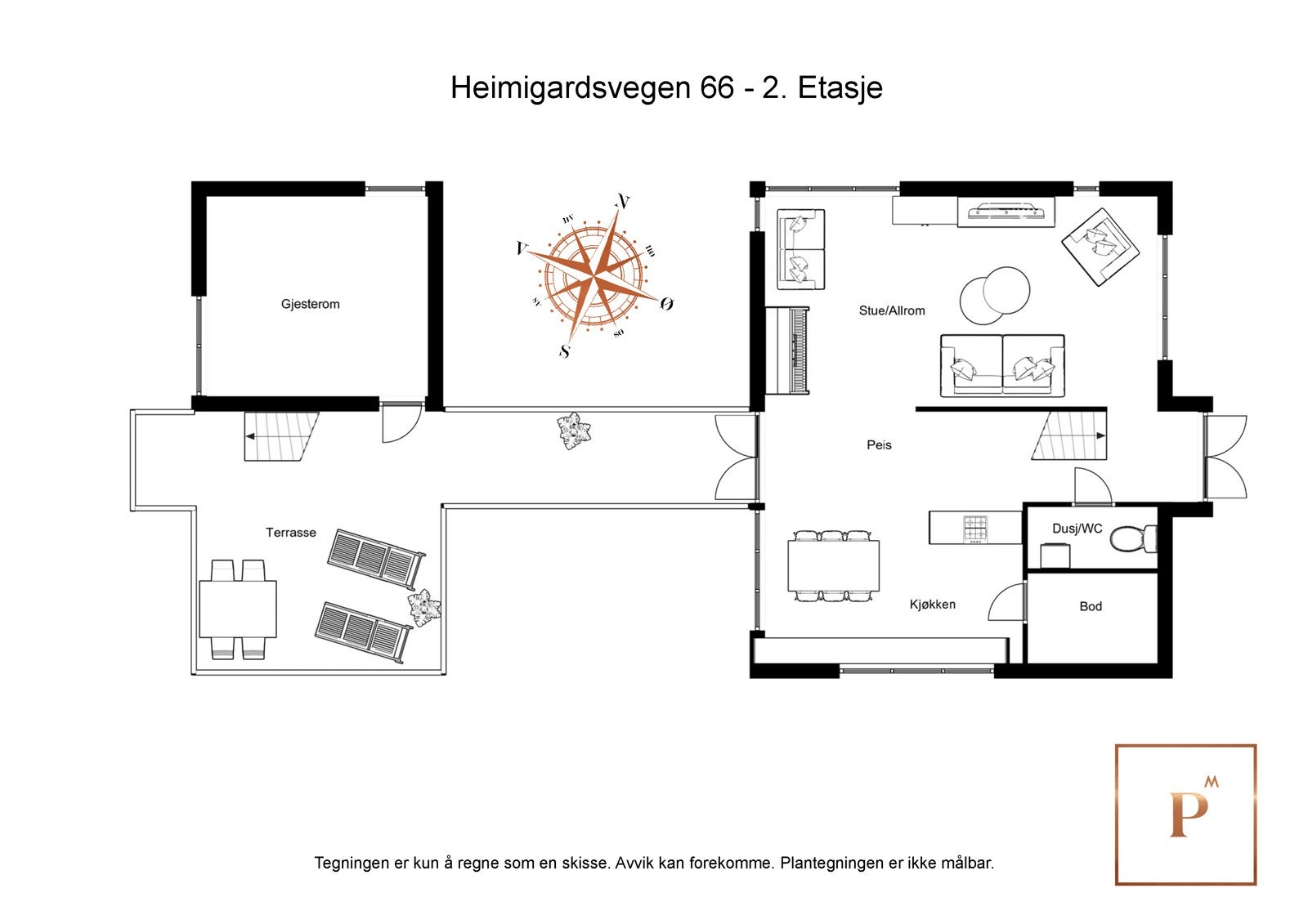 Hovedetasje. Galleribilde