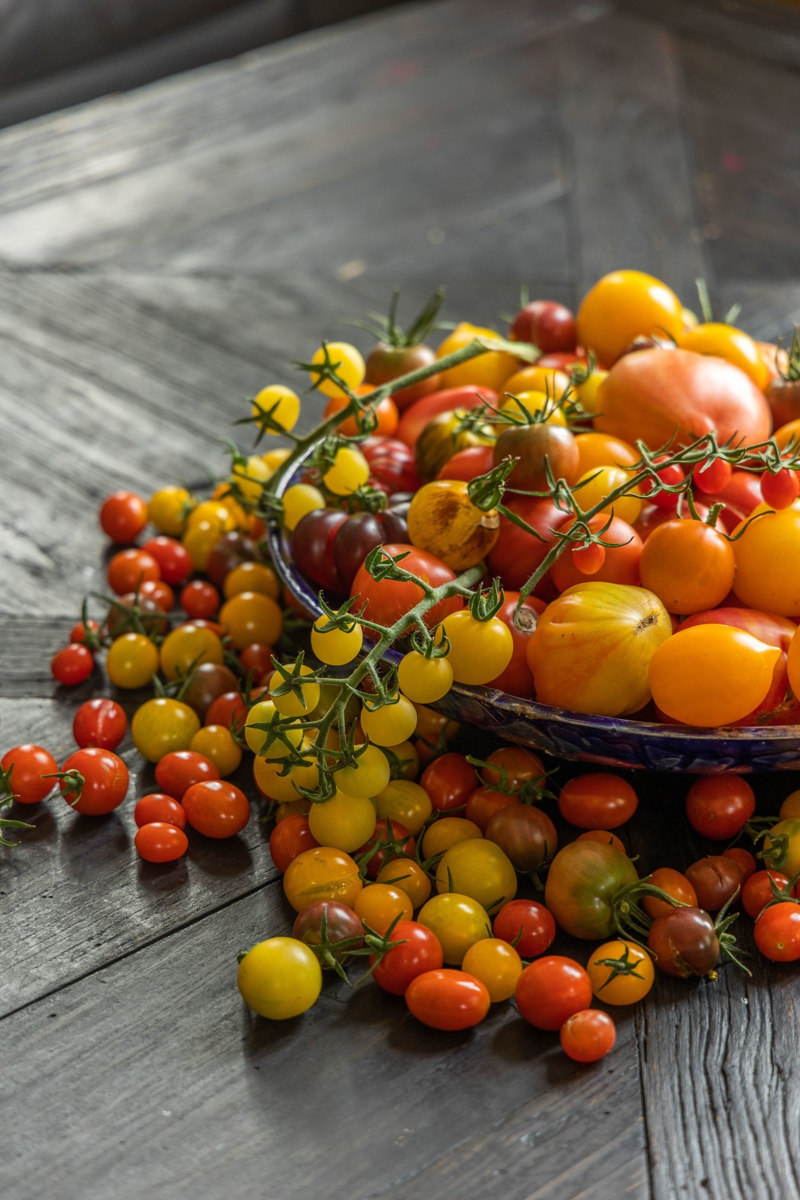 Selvplukket frukt og grønnsaker har vært en stor del av hverdagen til eiere. Galleribilde