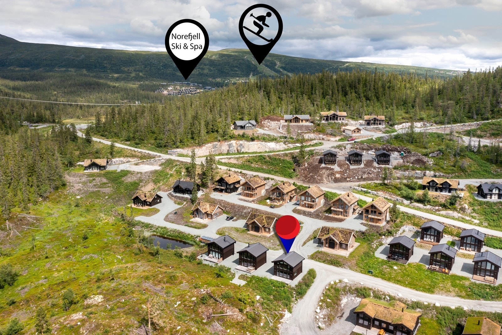 Umiddelbar tilgang til langrennsnettet og kort avstand til Norefjell Ski & Spa og Norefjell alpinsenter. Galleribilde
