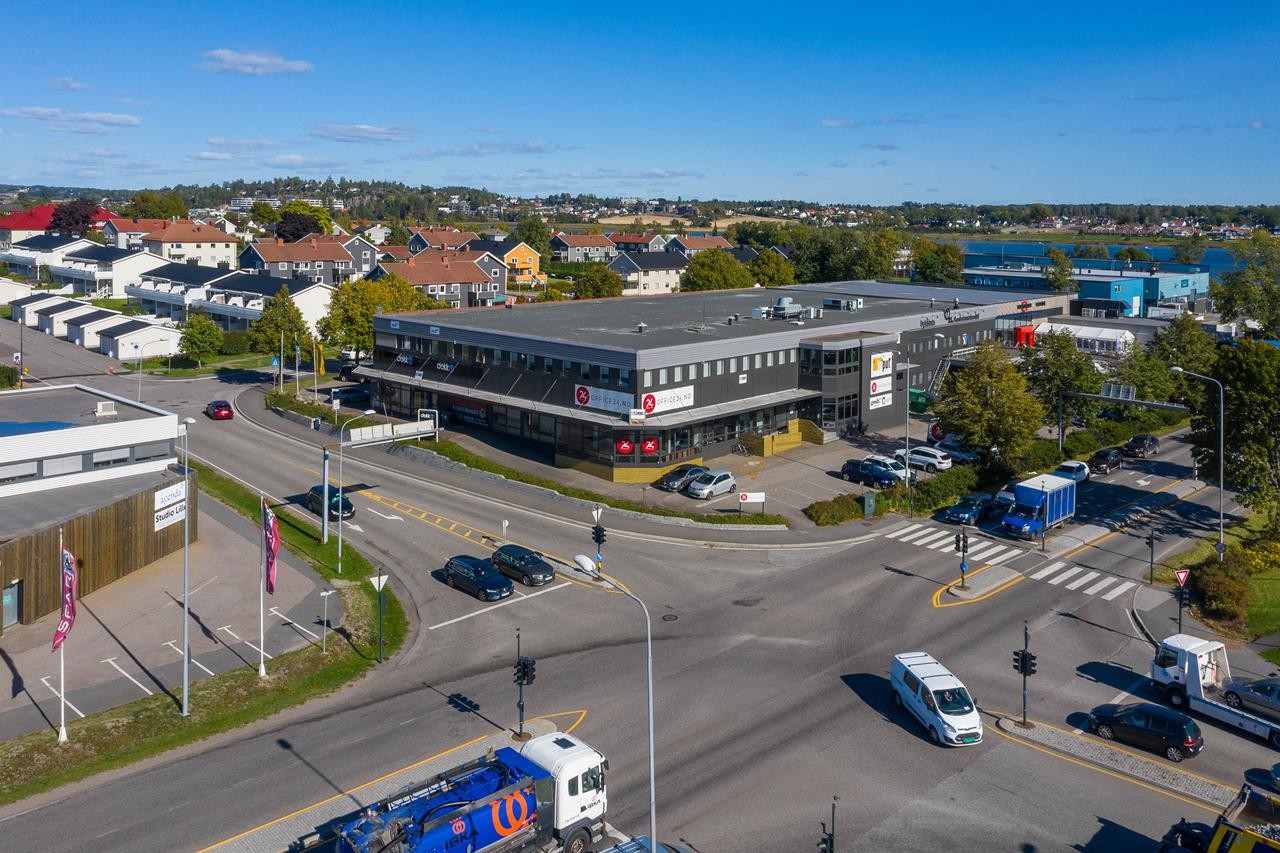 Fasade mot Ringveien Galleribilde