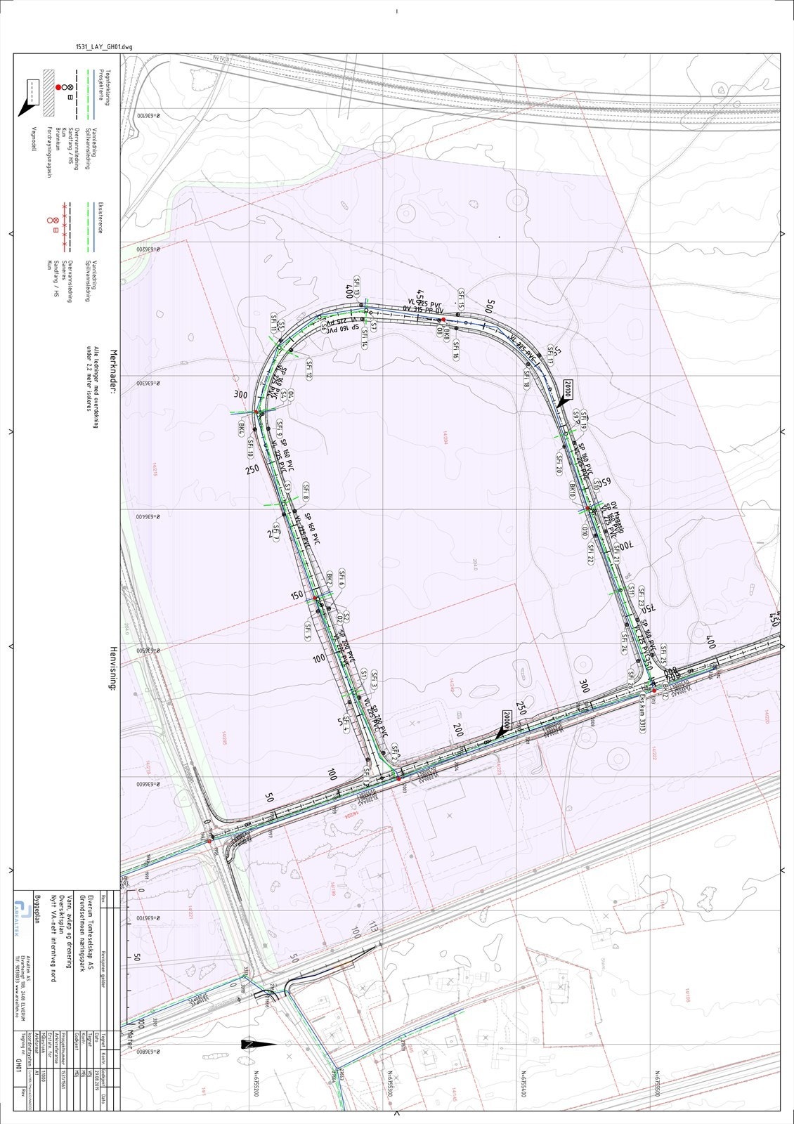 Infrastruktur stående. Galleribilde
