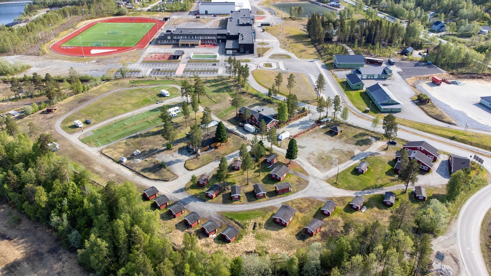 Idrettsveien 2 - Tidligere Bardu Camping
Foto: EFKT. Galleribilde