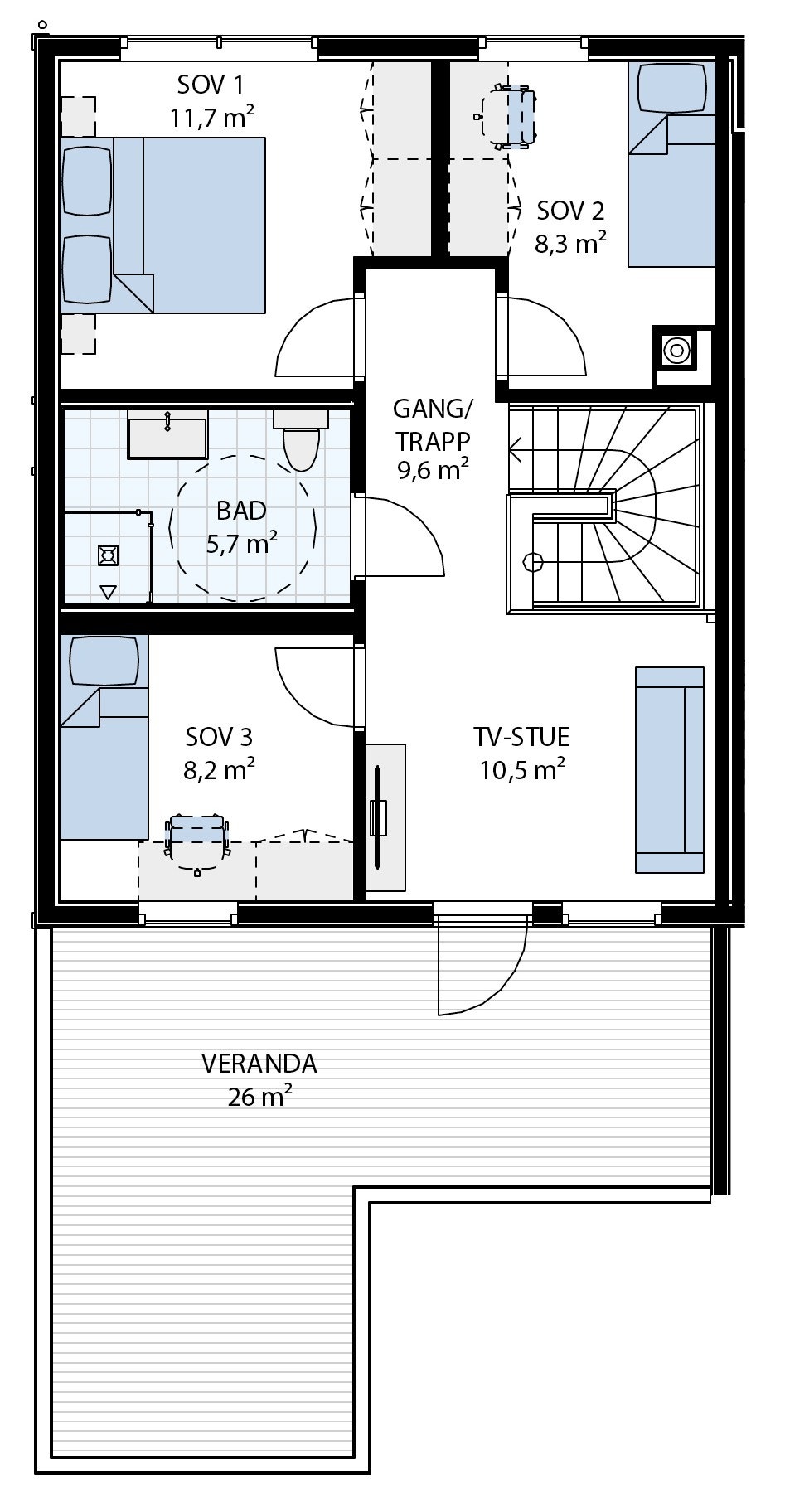 2.etasje Galleribilde