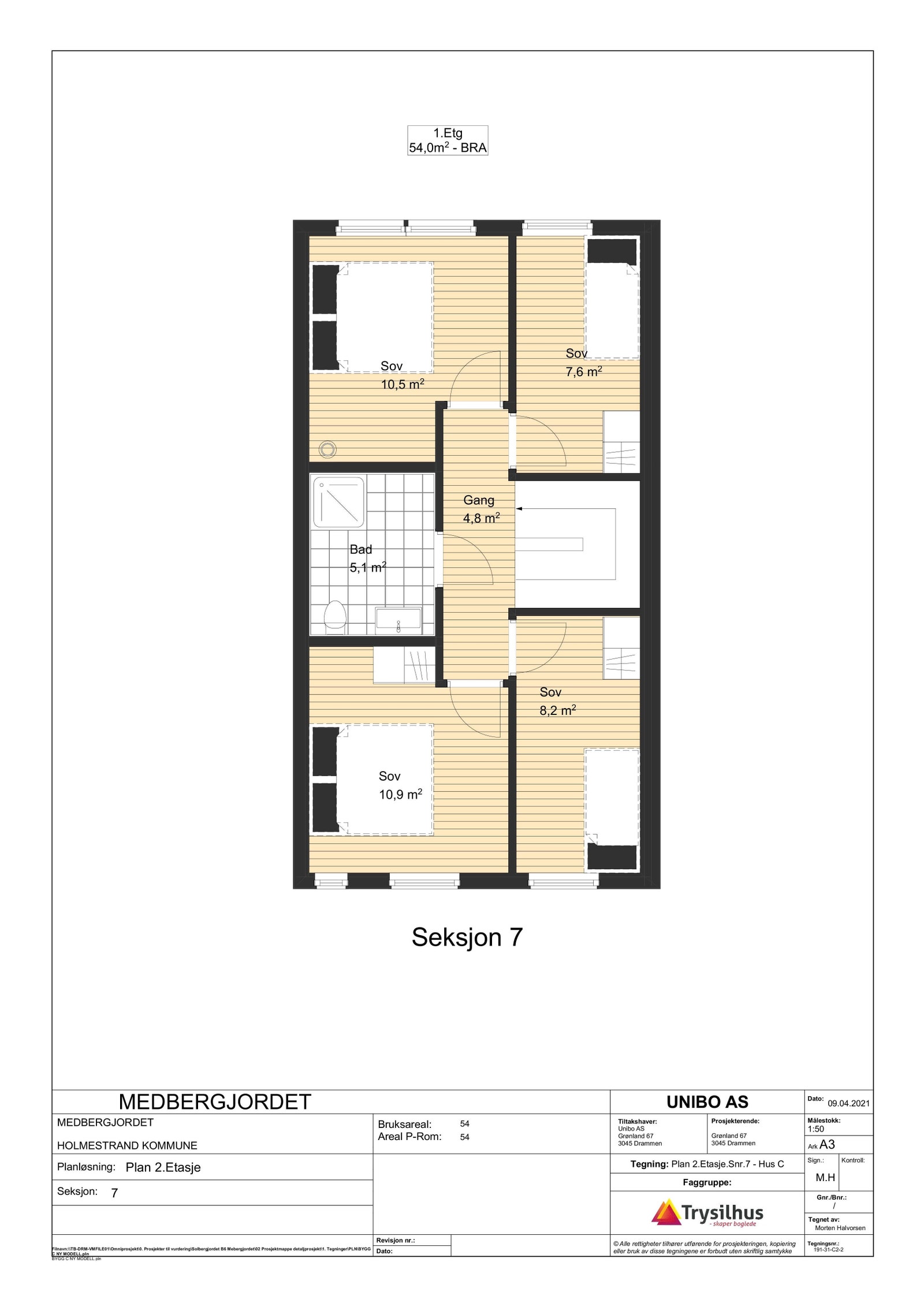 2. etasje seksjon 7 Galleribilde