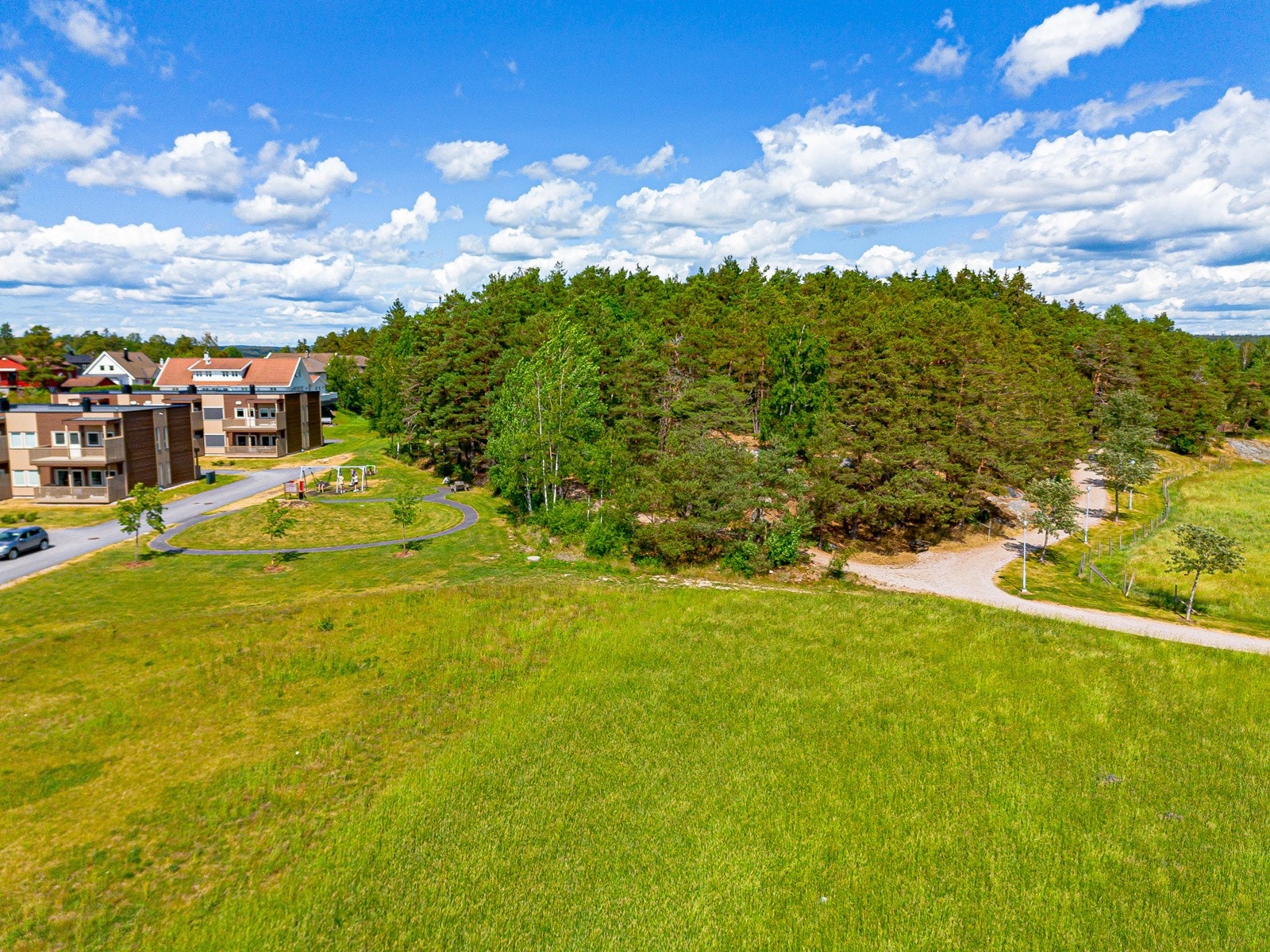 Områdefoto (tatt omtrent på høyde med 3. etg.) Galleribilde
