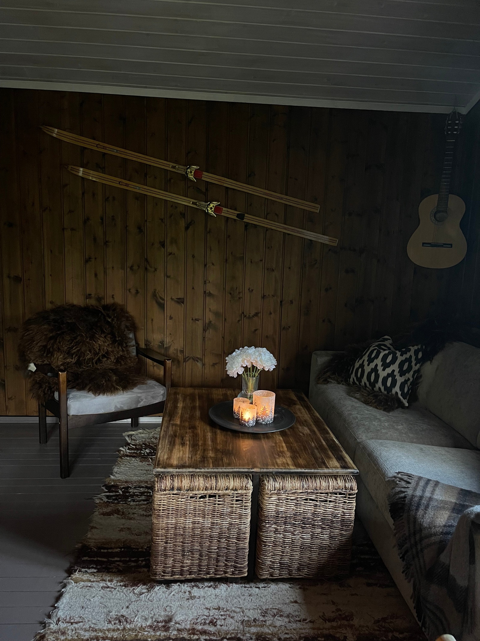 God plass til tv-titting, brettspill og kos. Galleribilde