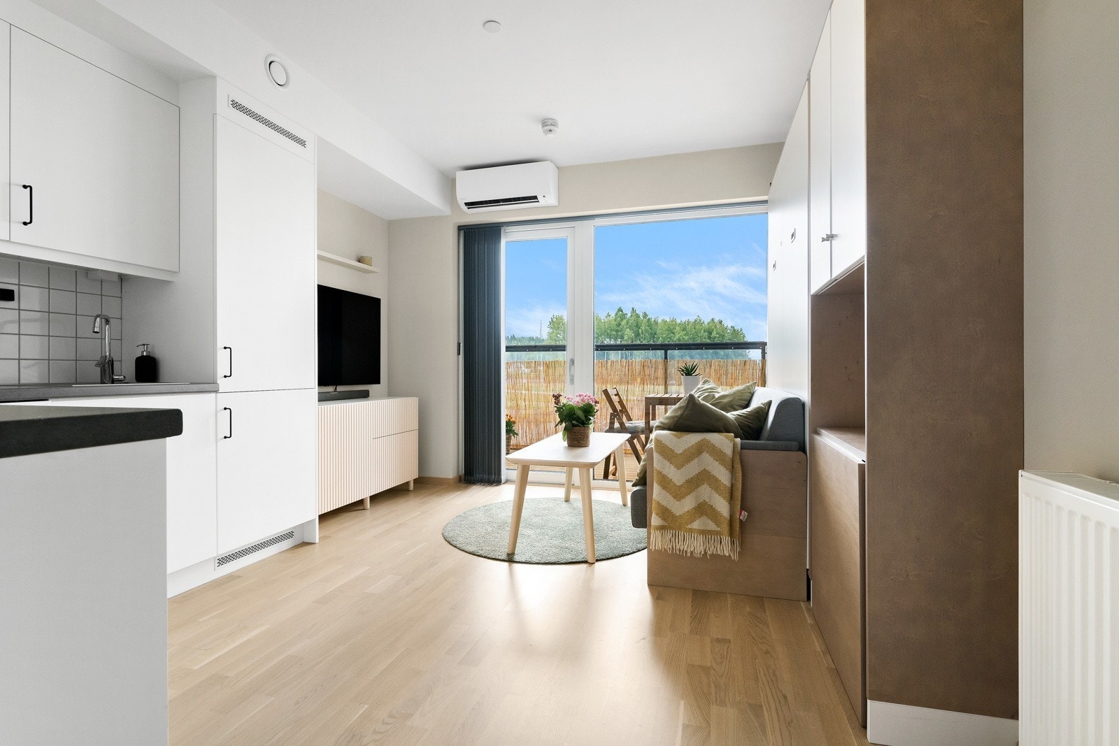 Stueløsning med varmepumpe Galleribilde