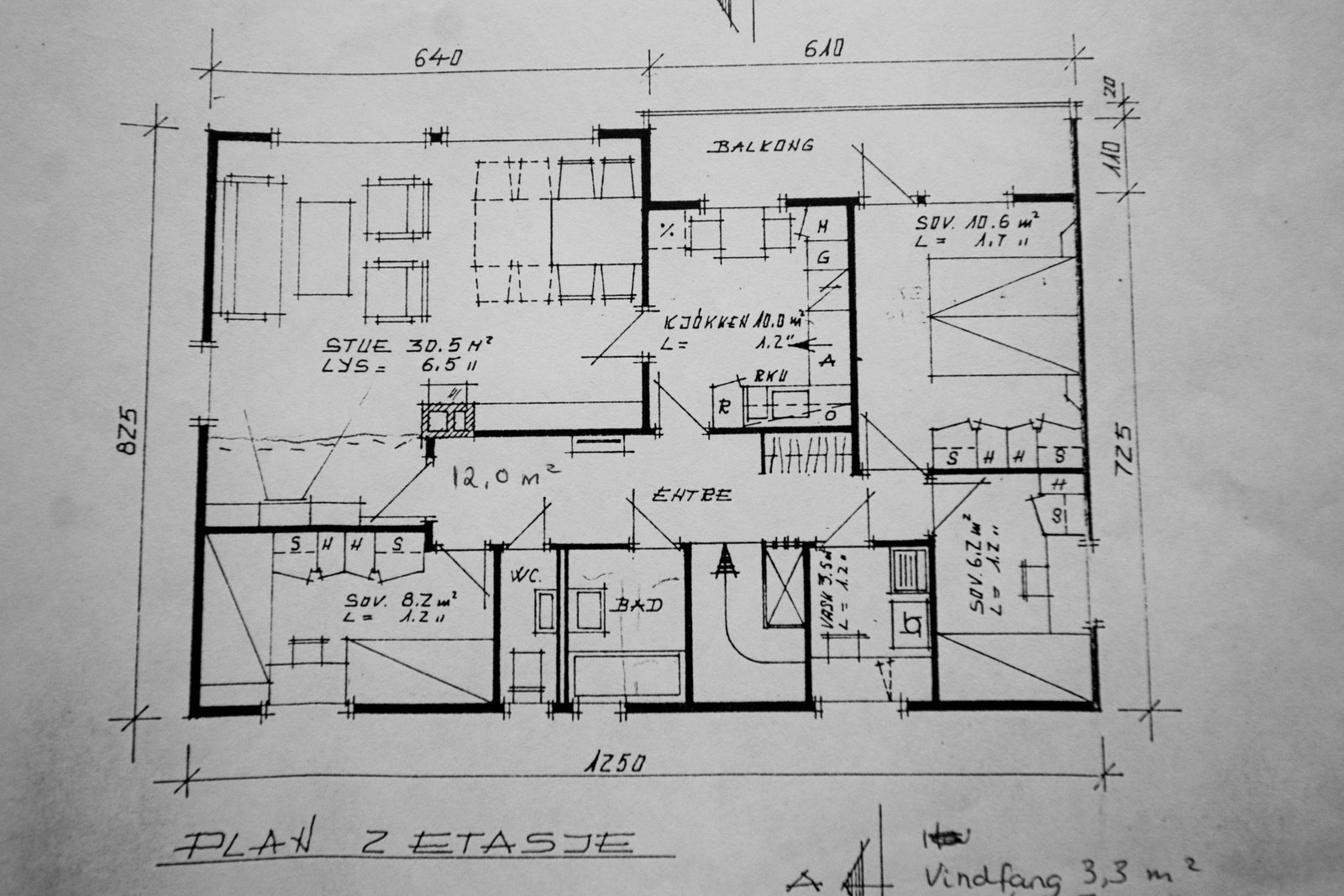 Tegning speilvendt Galleribilde