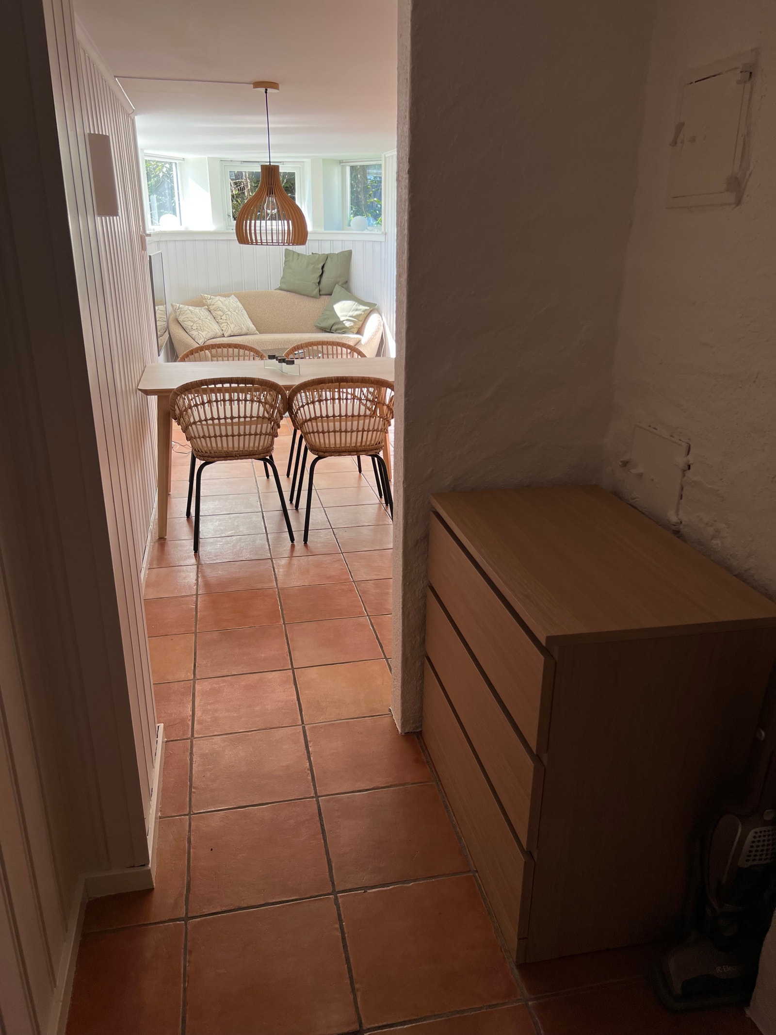 Stuen sett fra baderomsgangen Galleribilde