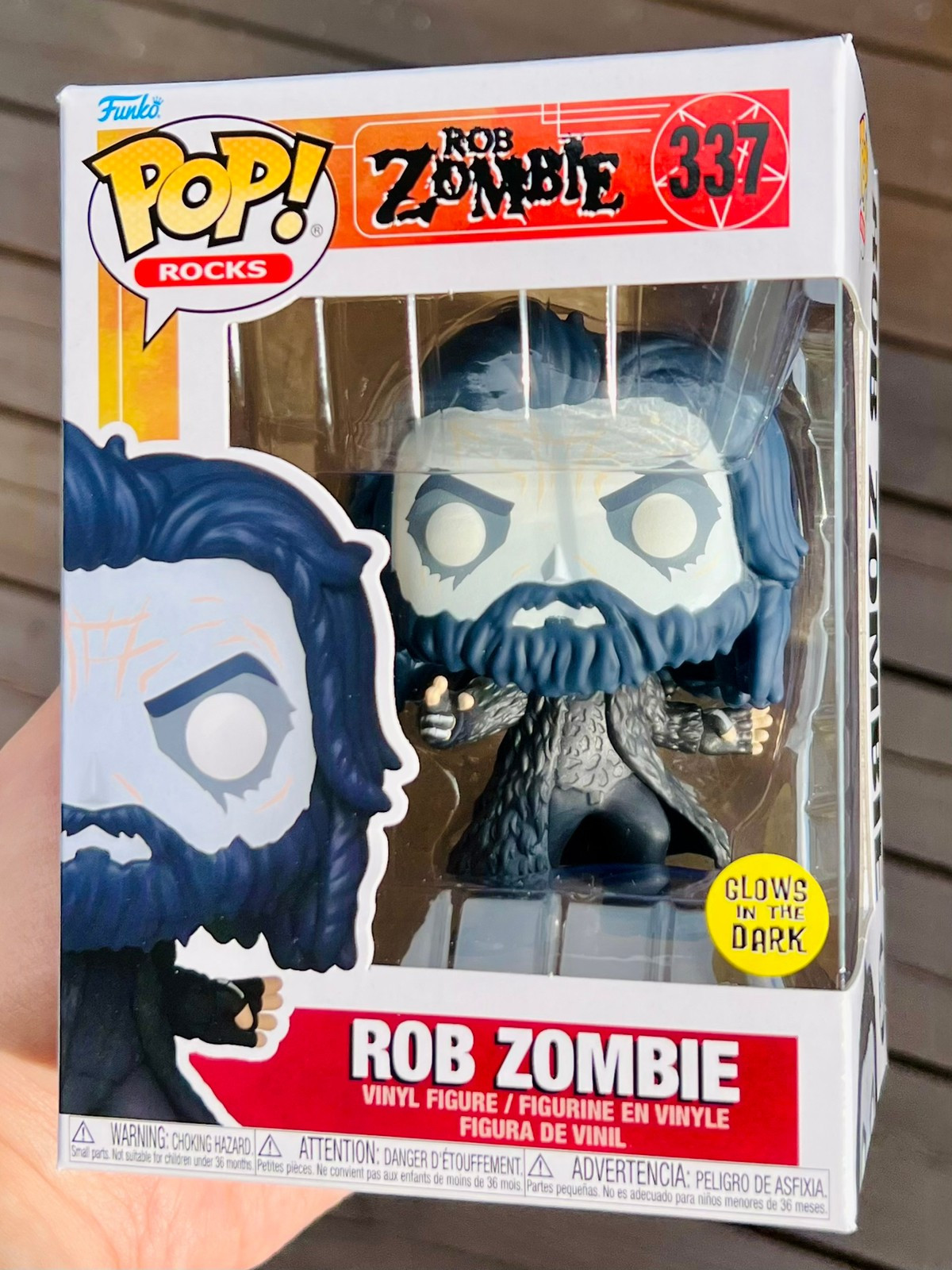 Funko Pop! Rocks: Rob Zombie (Dragula) (Glow in the Dark