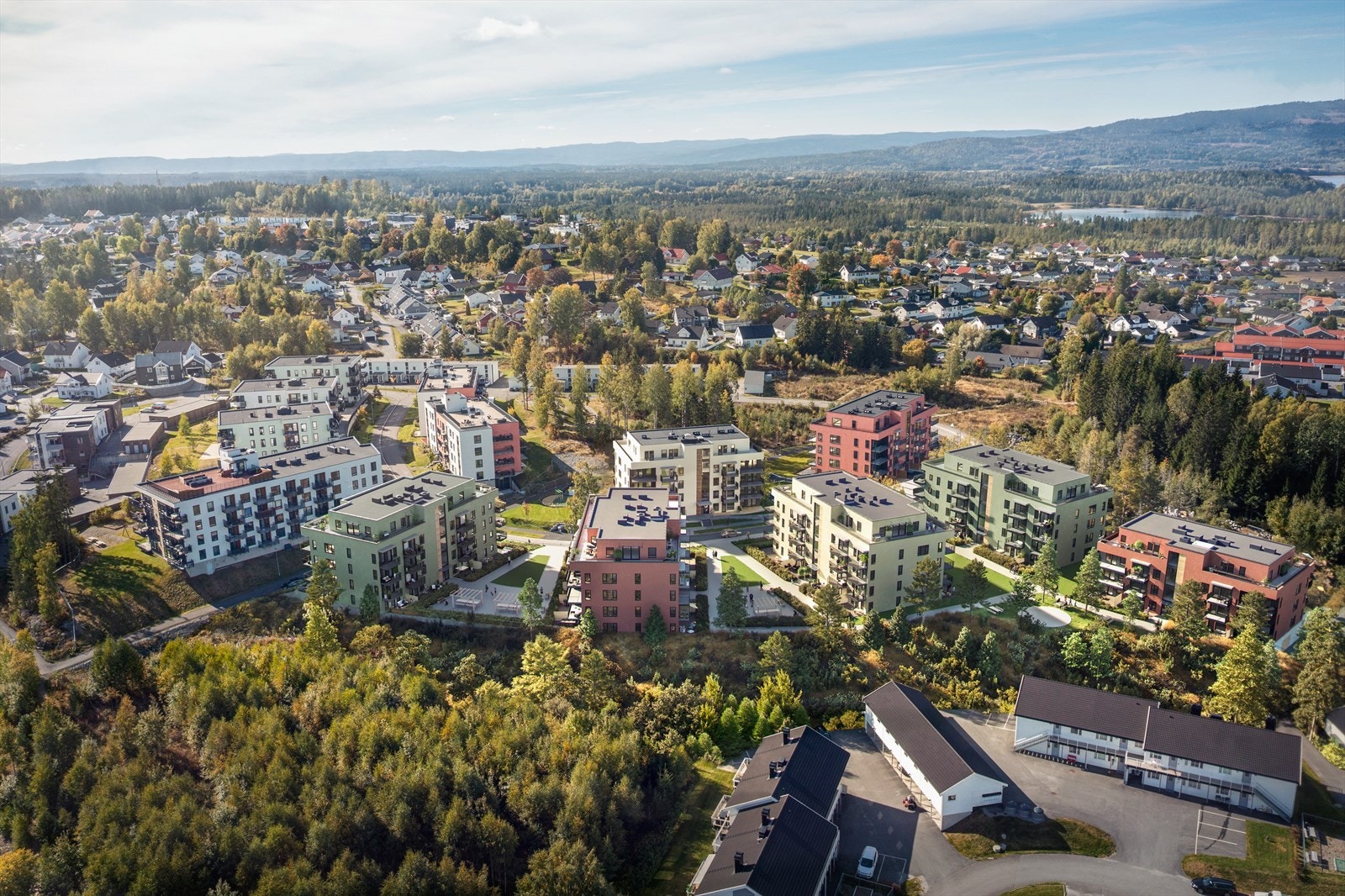 Fra din nye leilighet har du kort avstand til alt Råholt har å by på. Galleribilde