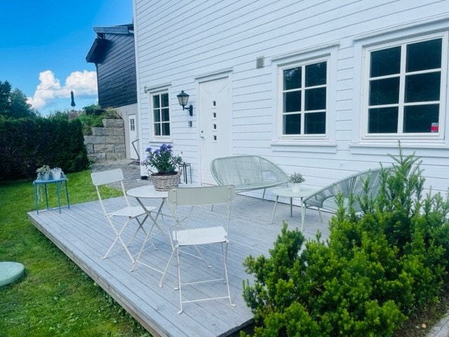 Flott uteområde, uten innsyn Galleribilde