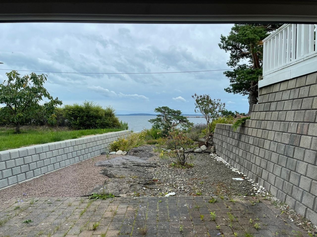 Sjøutsikt fra stuevindu Galleribilde