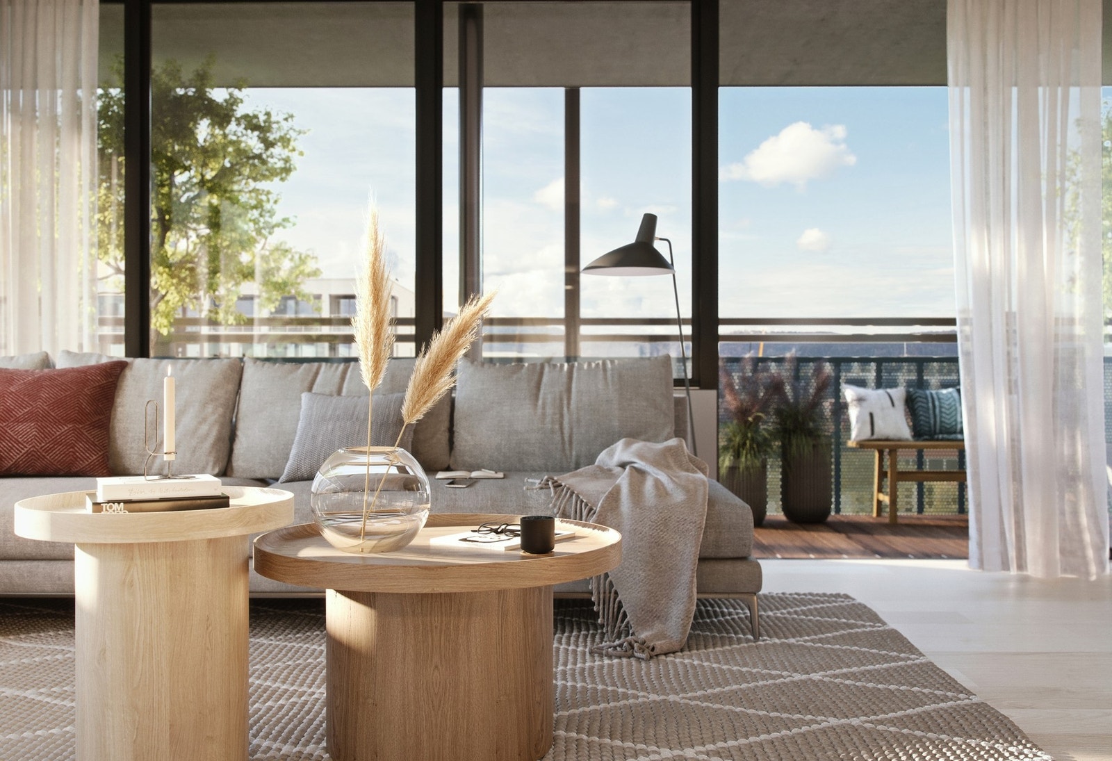 Leiligheten vil holde en flott og moderne standard | Vær med å påvirke farger og materialvalg selv | Illustrasjon, endringer vil forekomme. Galleribilde