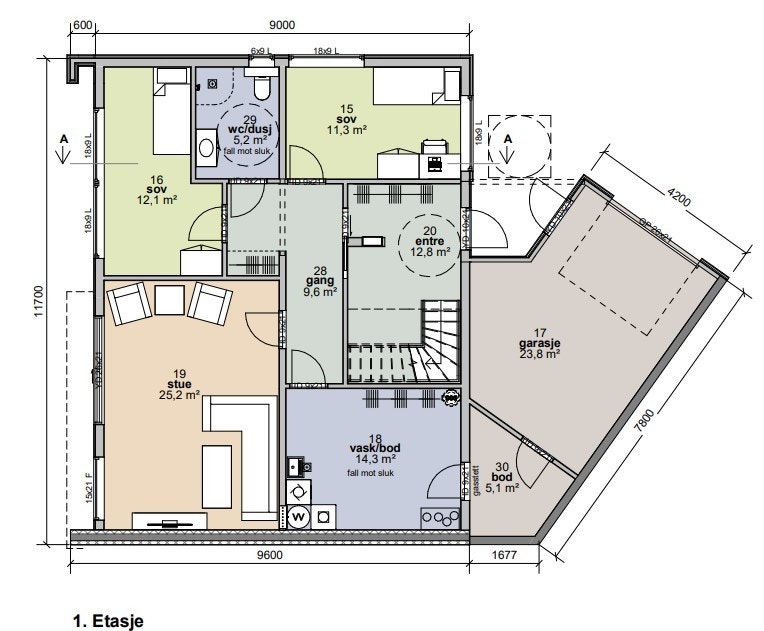 1. etasje Galleribilde