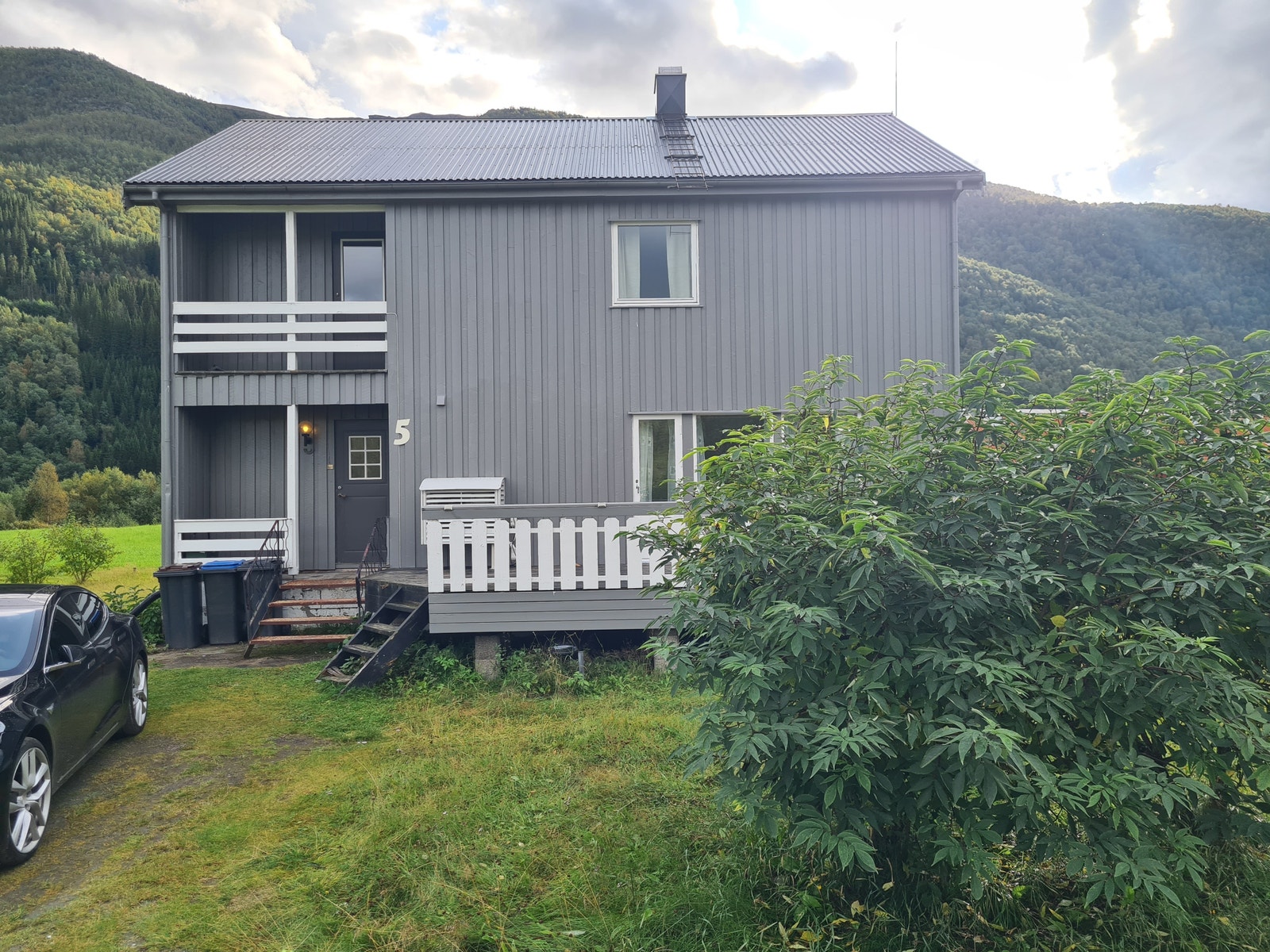 Huset sett fra øst Galleribilde