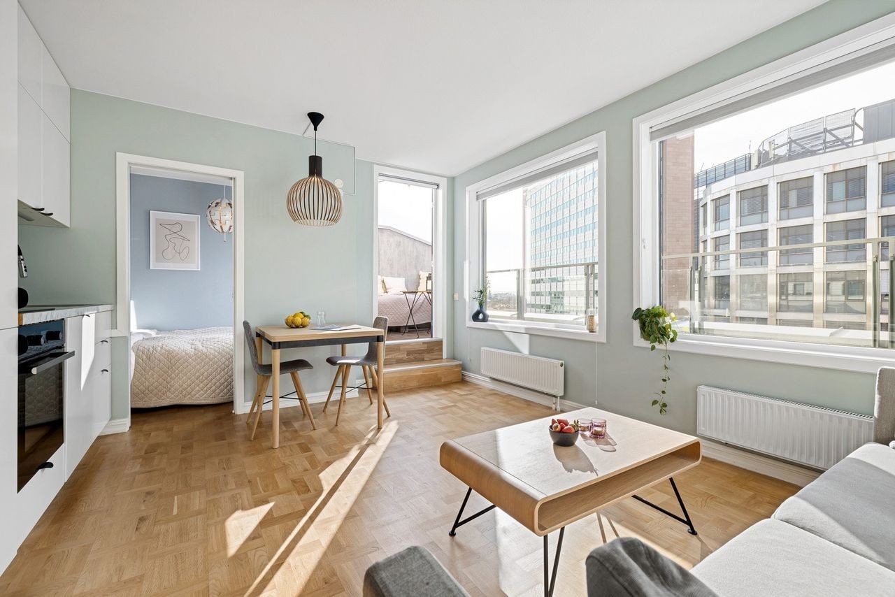 Bordene og sofaene er i dag byttet ut Galleribilde