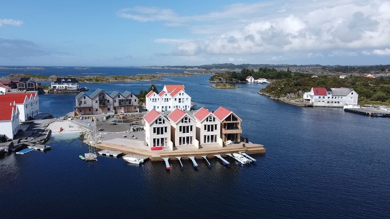 Egen brygge og gjesteplasser for besøkende (båt) Galleribilde