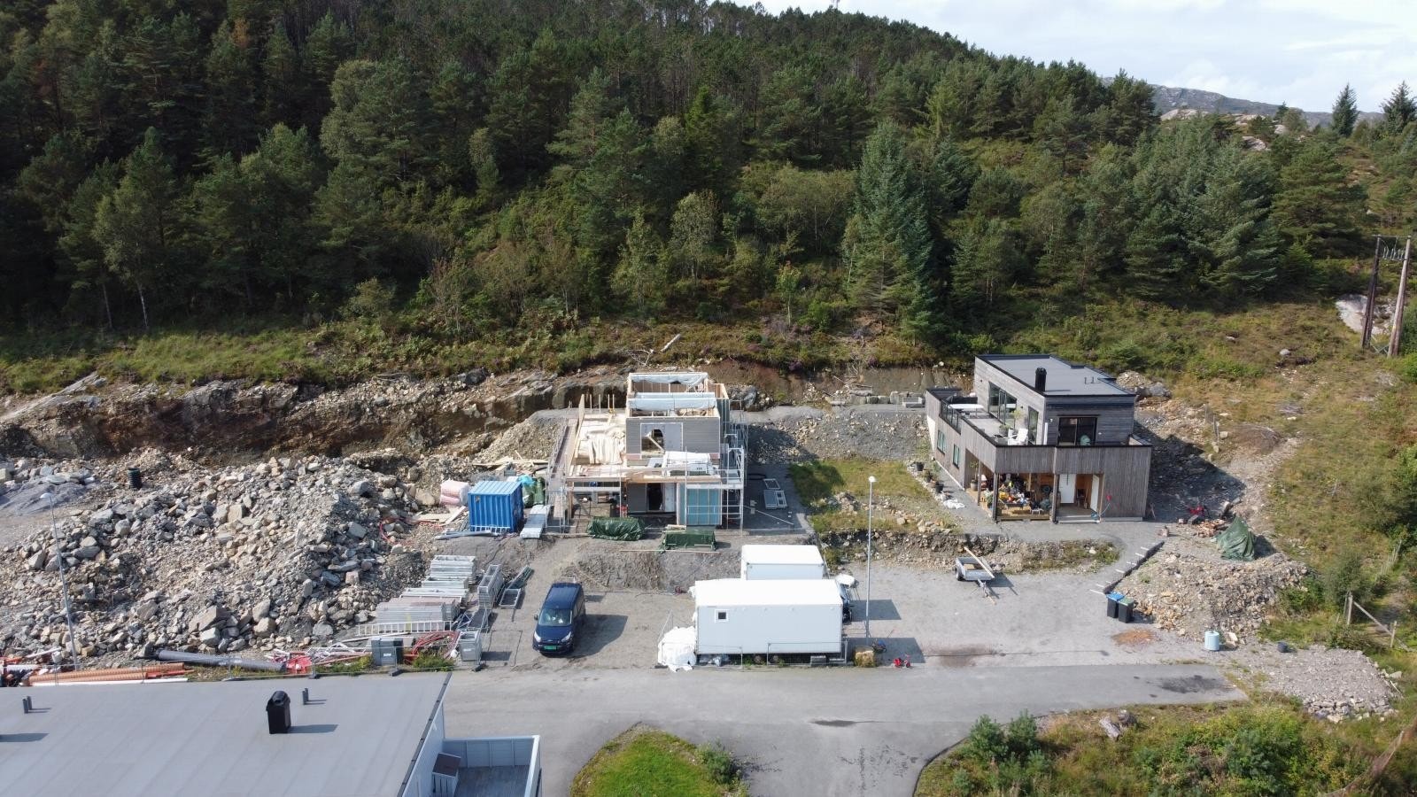 Bolig nr 8 er under oppføring og fortsatt ledig Galleribilde